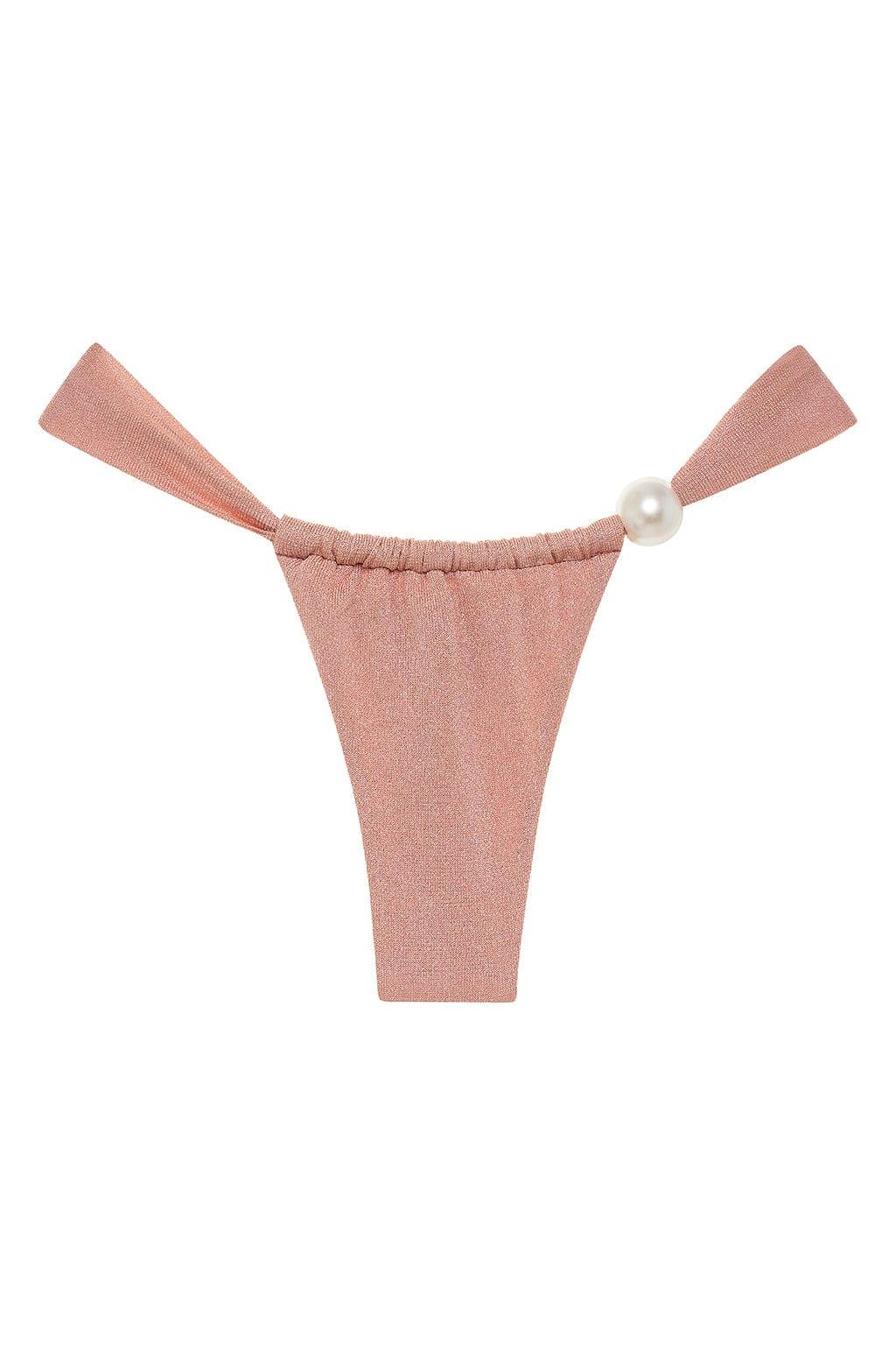 Prima Pink Sparkle Sandra Pearl Bikini Bottom
