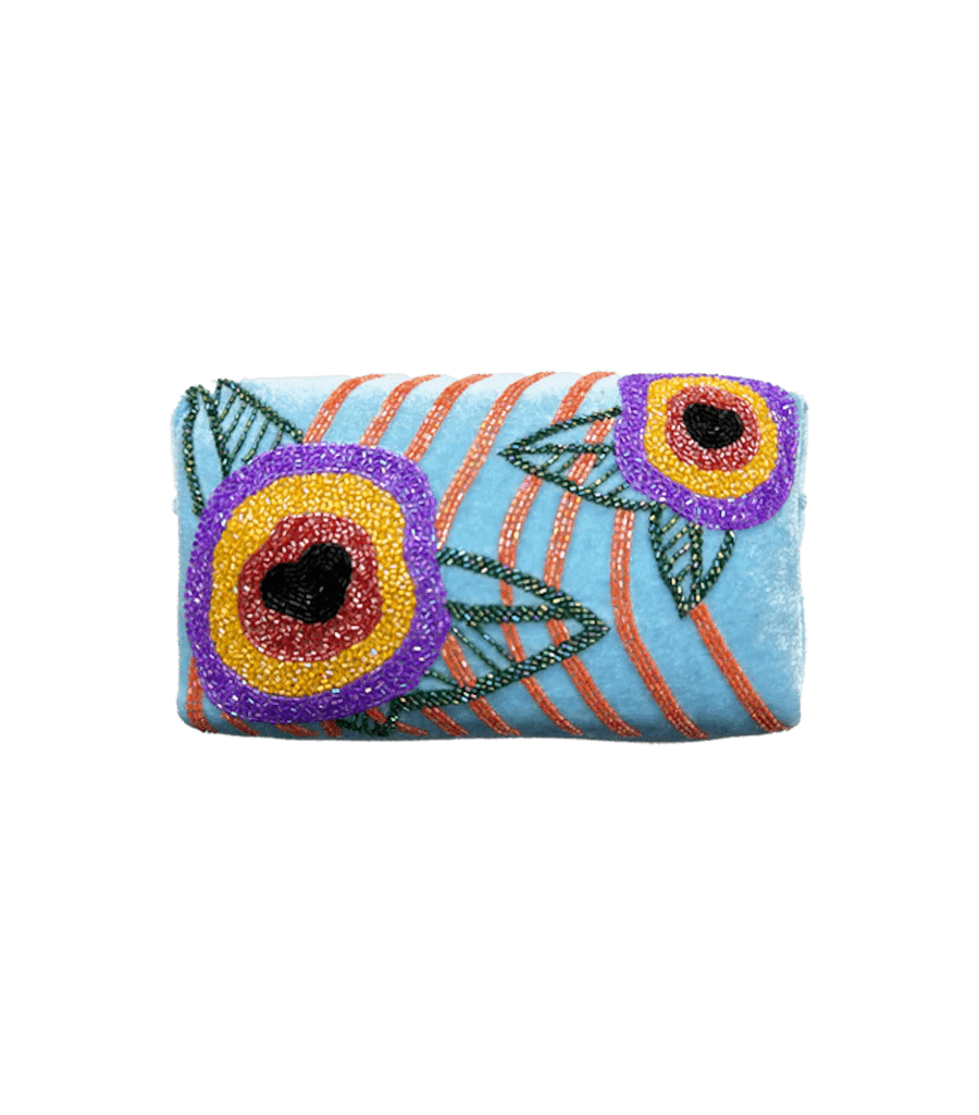 Miranda Makeup bag Blue Christina Milian - will take 2-4 weeks to arrive