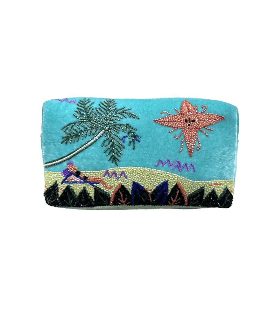 By the Ocean Makeup Bag Blue Christina Milian - will take 2-4 weeks to arrive