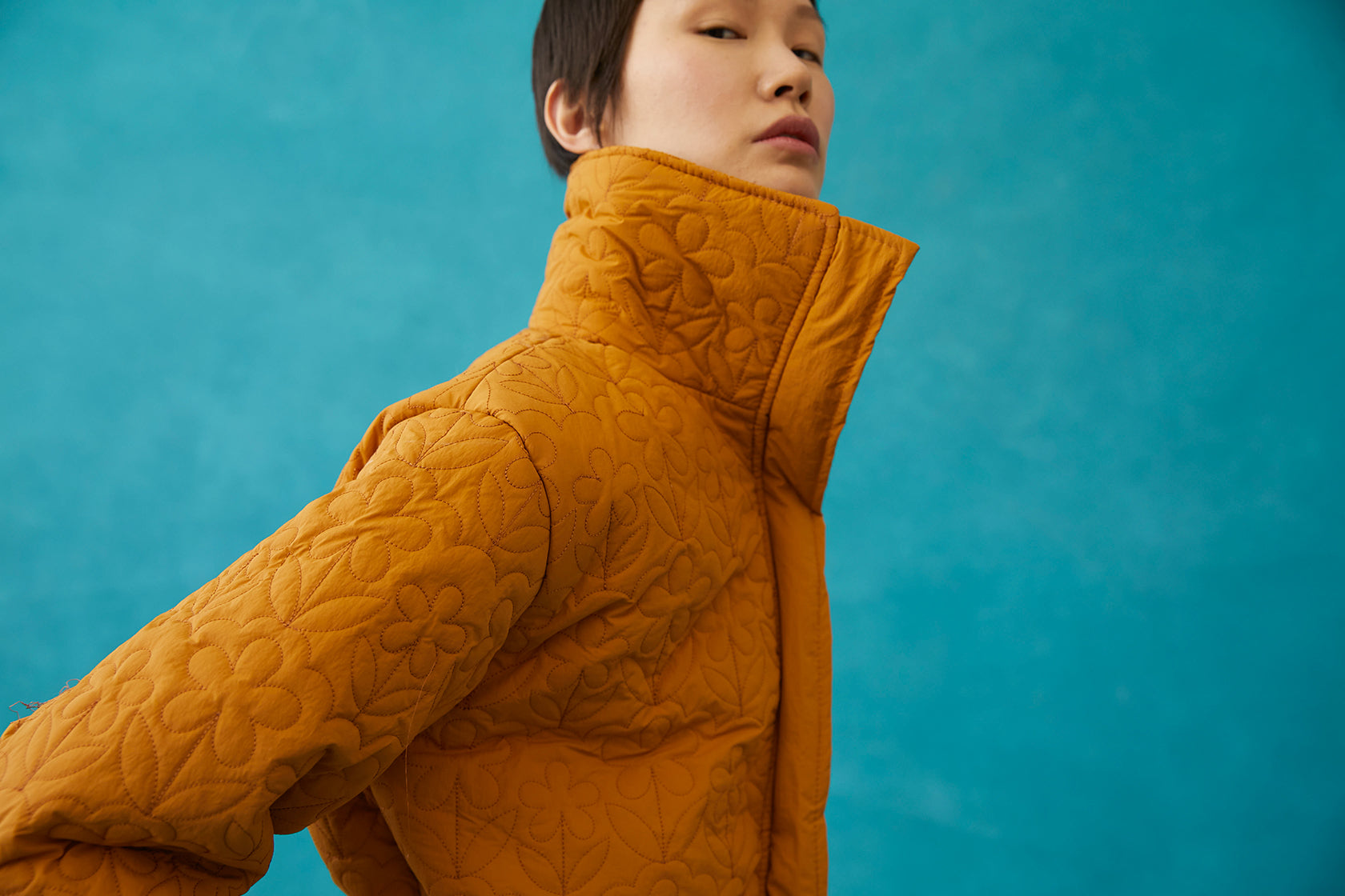Kika Floral Quilted Jacket