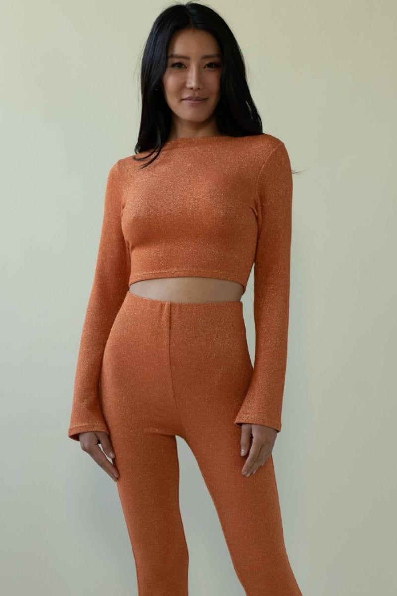 Terra Sparkle Flair Solidad Top