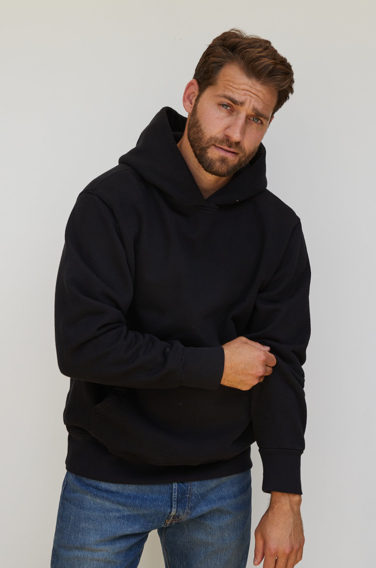 T166 - Tommy - Men's Fleece Hooded Sweatshirt