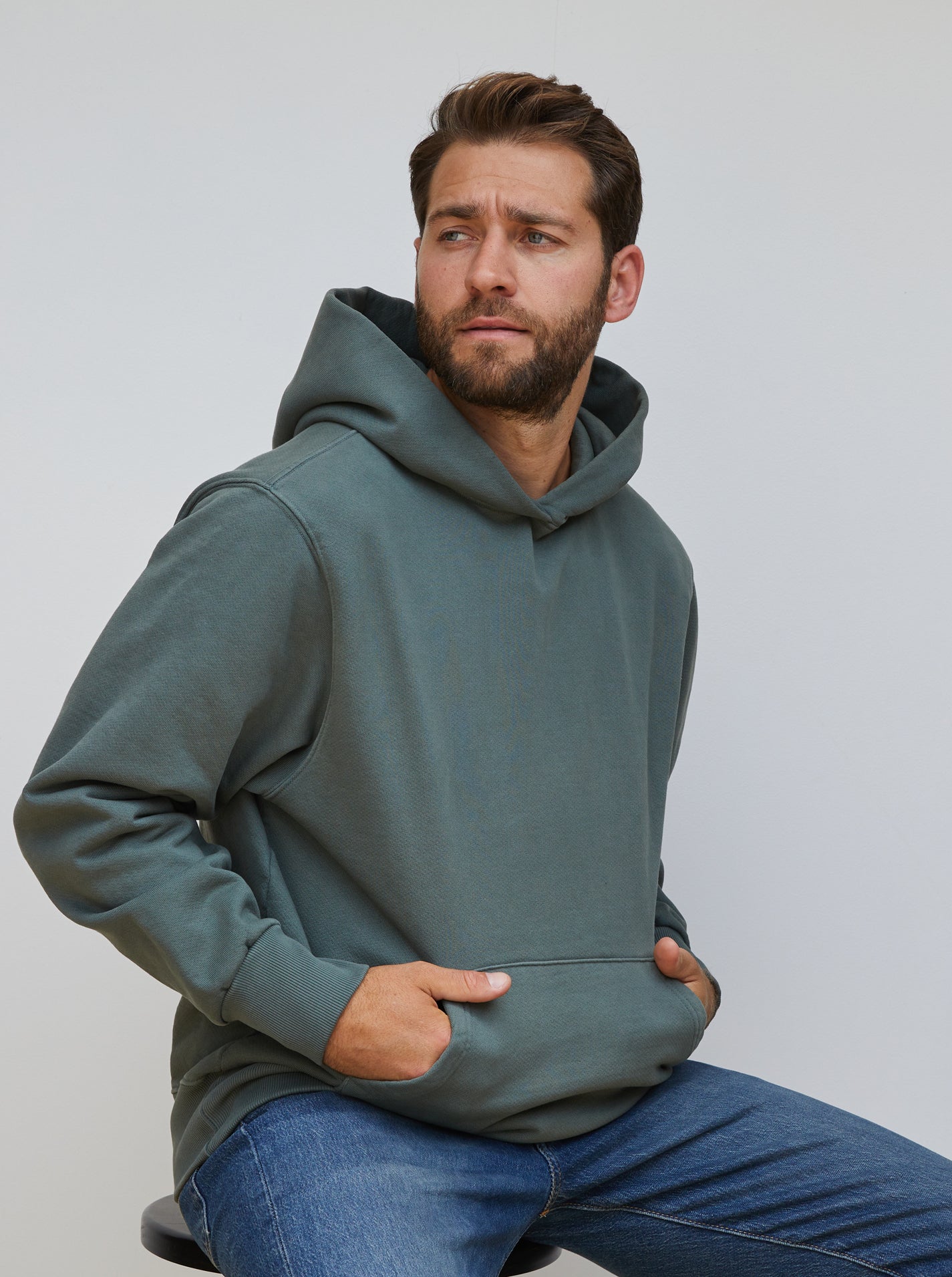 T166 - Tommy - Men's Fleece Hooded Sweatshirt