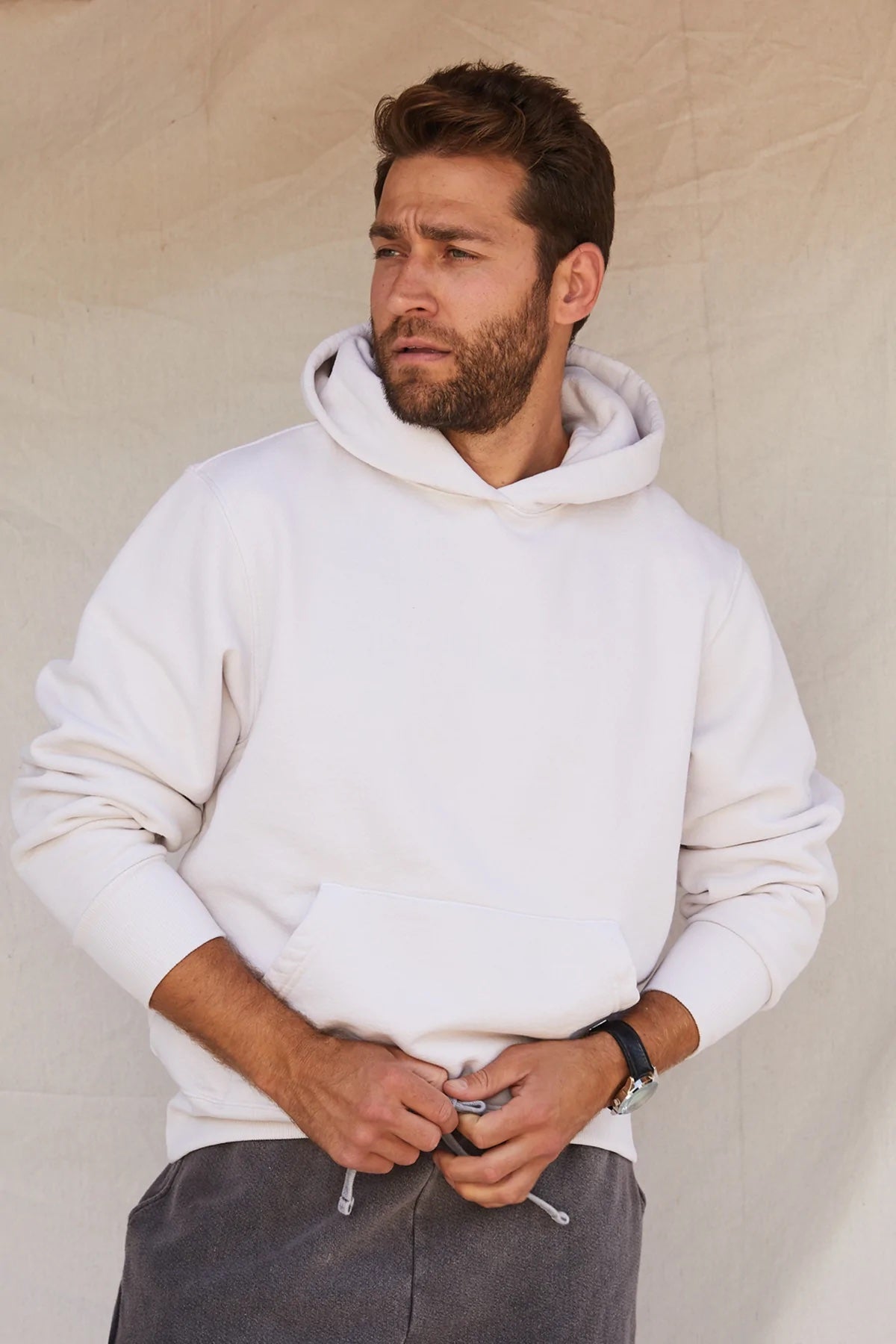 T166 - Tommy - Men's Fleece Hooded Sweatshirt