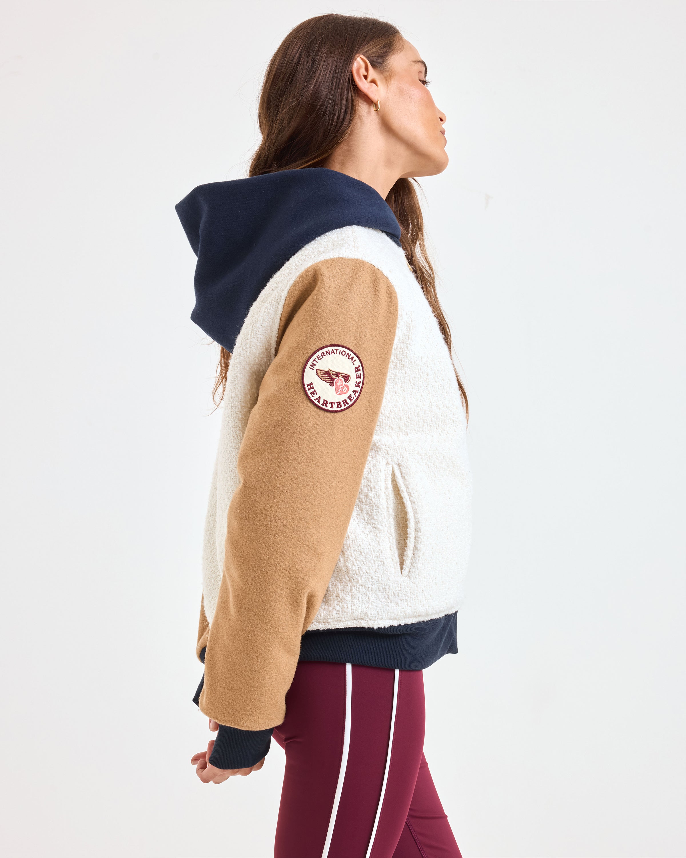 Ayda Activewear - Varsity Jacket