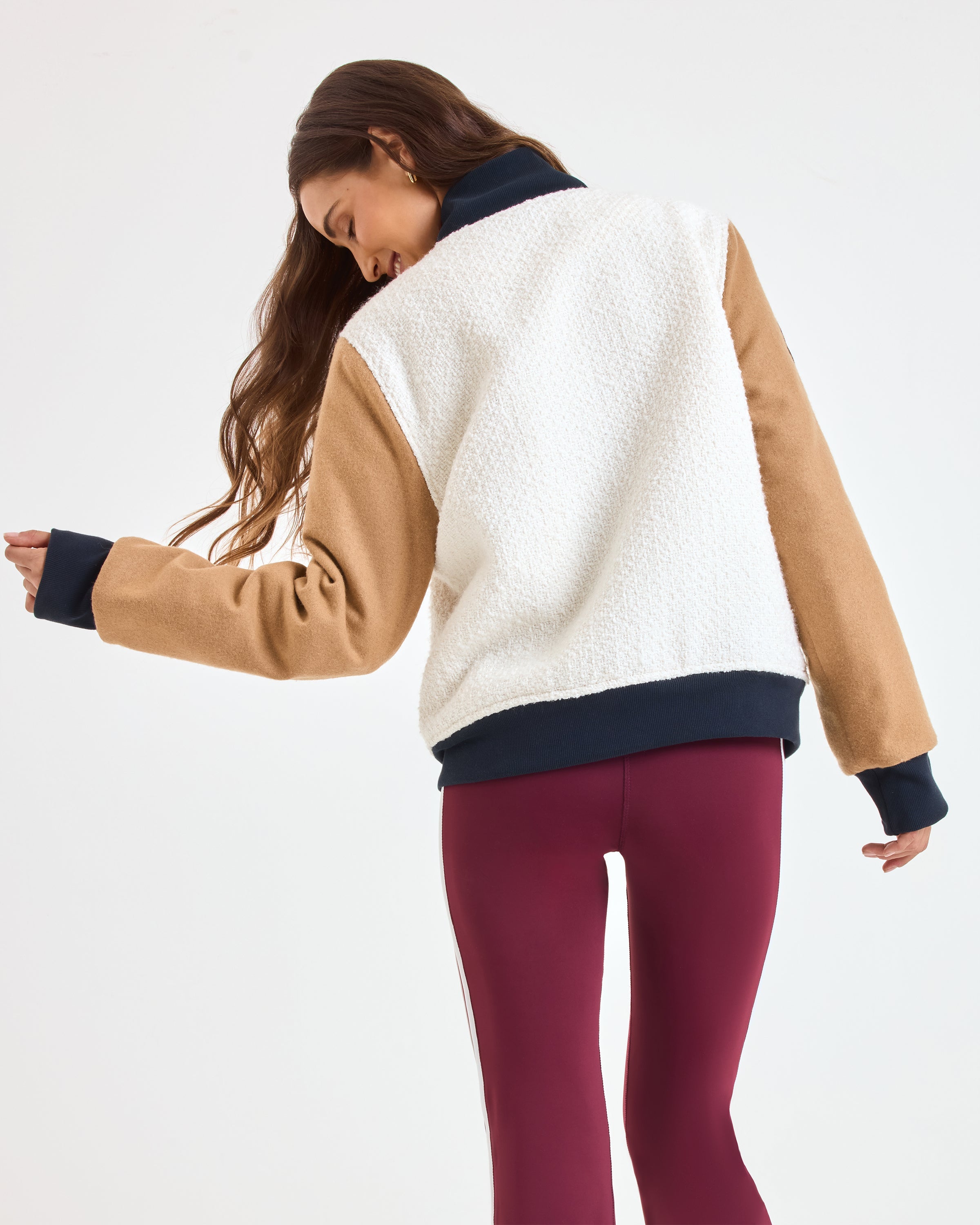 Ayda Activewear - Varsity Jacket
