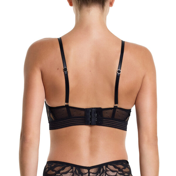 FLORAL LONG LINE UNDERWIRE BRA