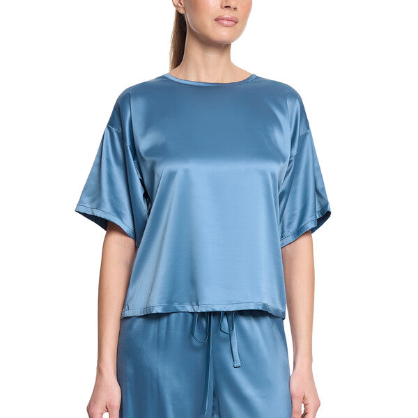 SATIN SLEEP TEE