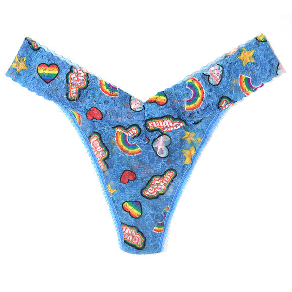 DAILY LACE ORIGINAL RISE THONG