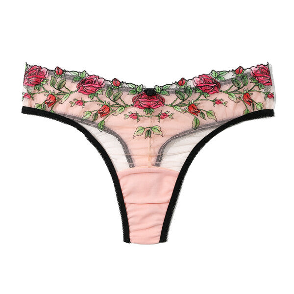 KISS FROM A ROSE HIGH CUT THONG