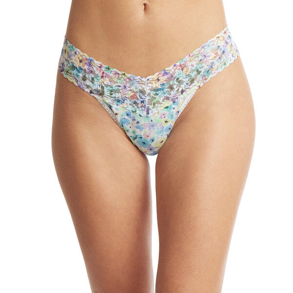 COTTON LOW RISE THONG