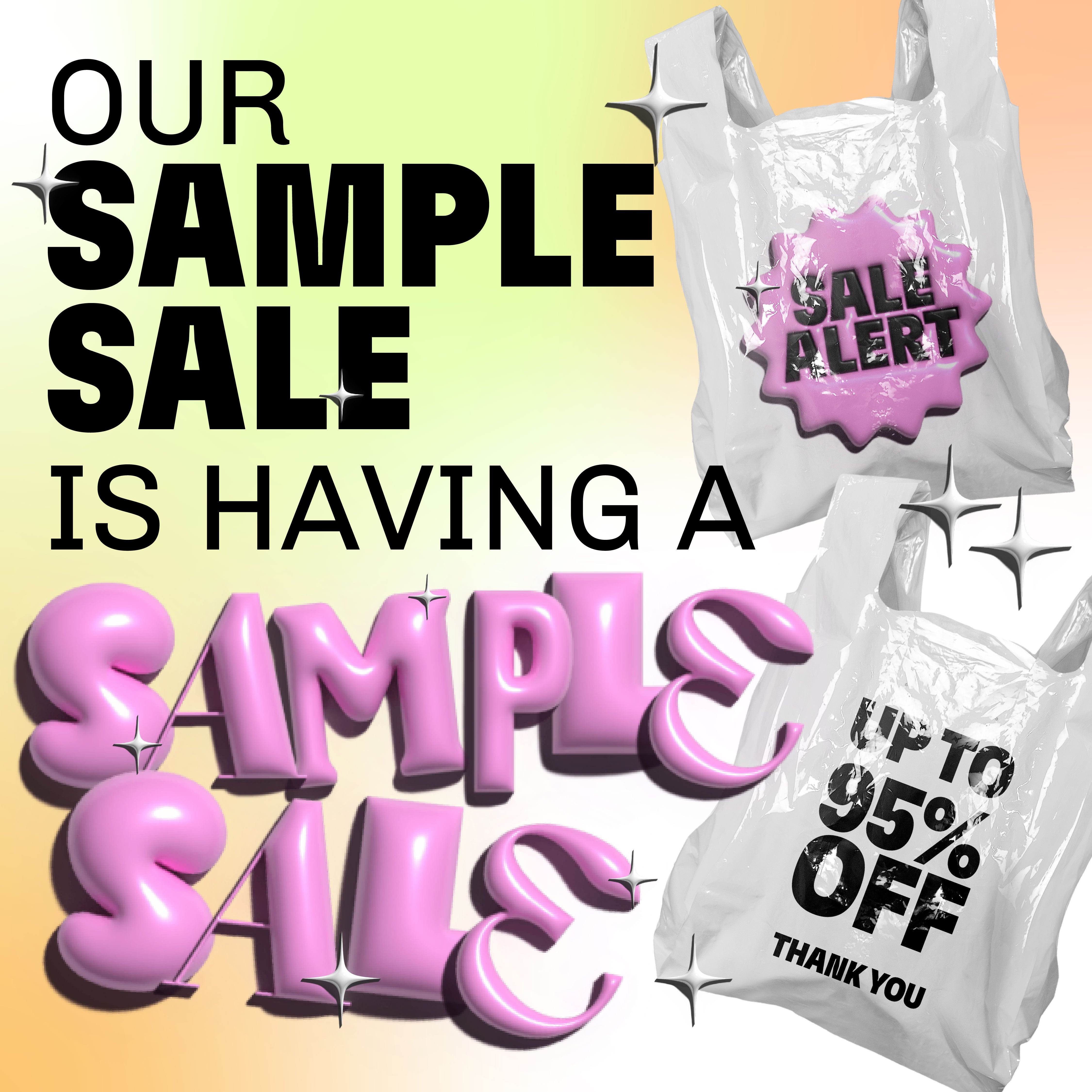 SAMPLE SAMPLE SALE