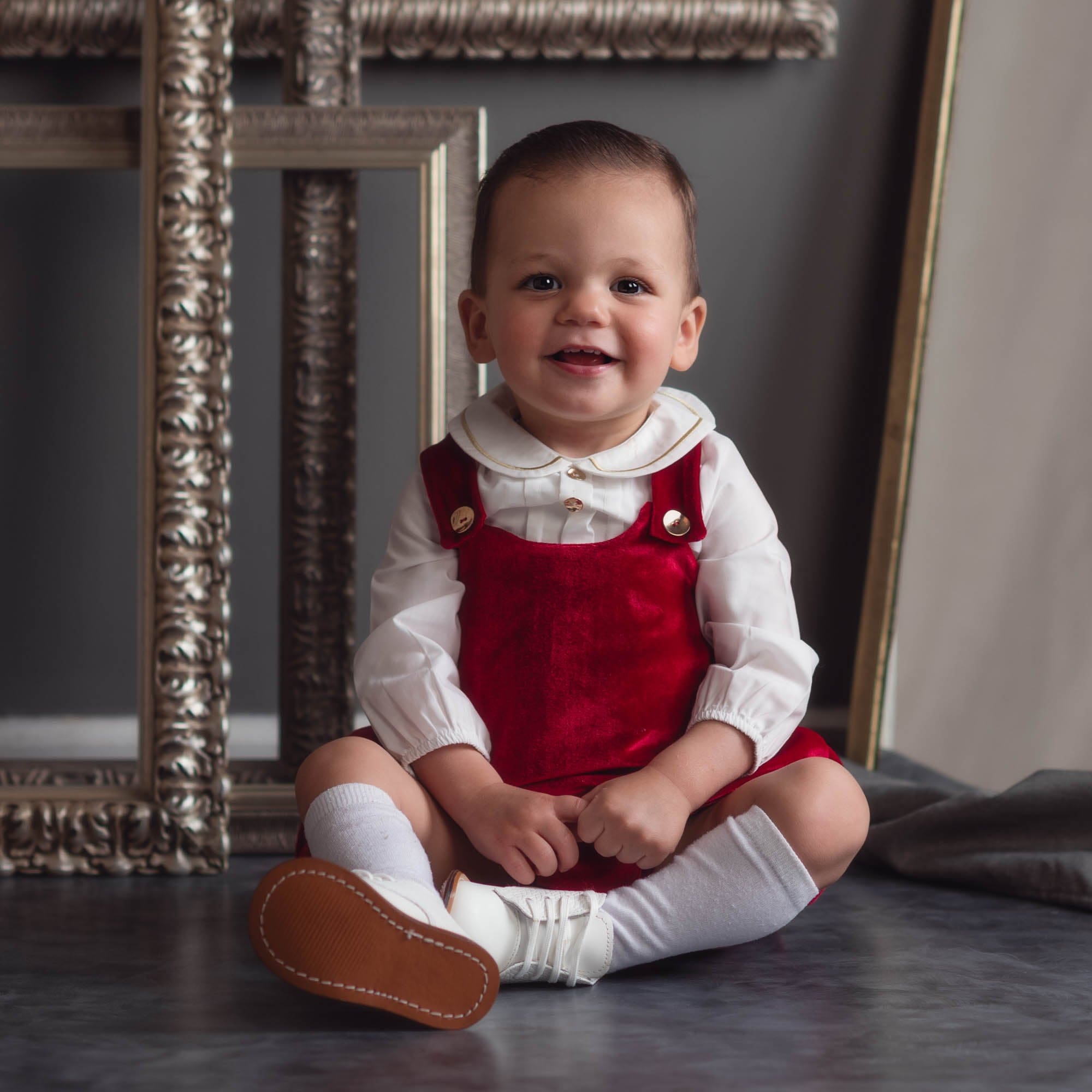 Victor Ceremony Romper and Shirt - Petite Maison Kids