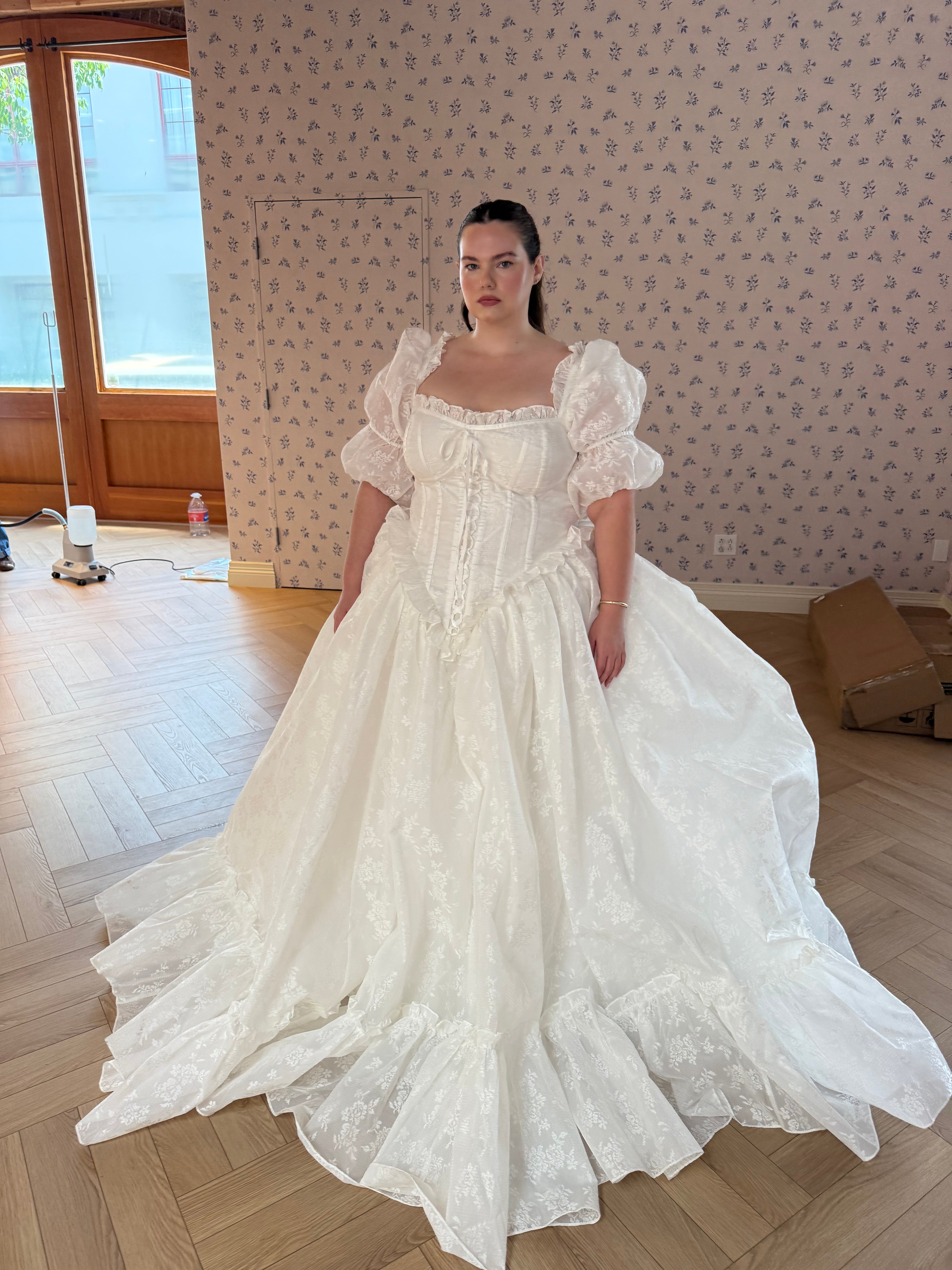 The Ivory Swan Song Gown