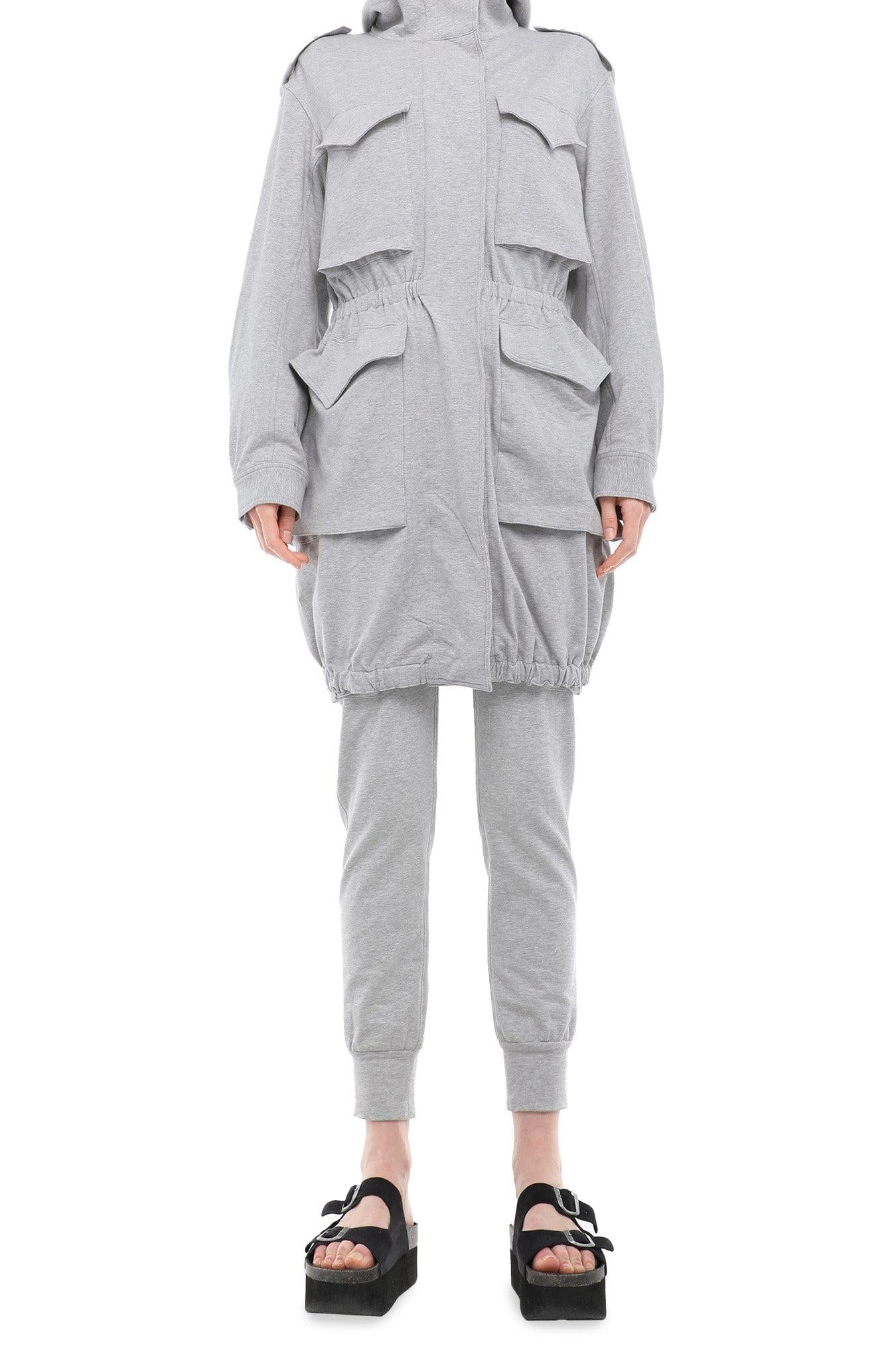 HOODED CARGO JACKET