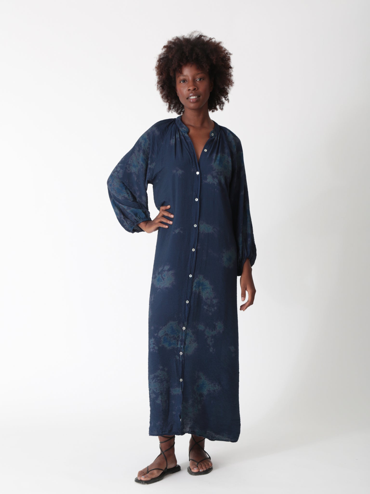 Anabelle Dress - Indigo Ice