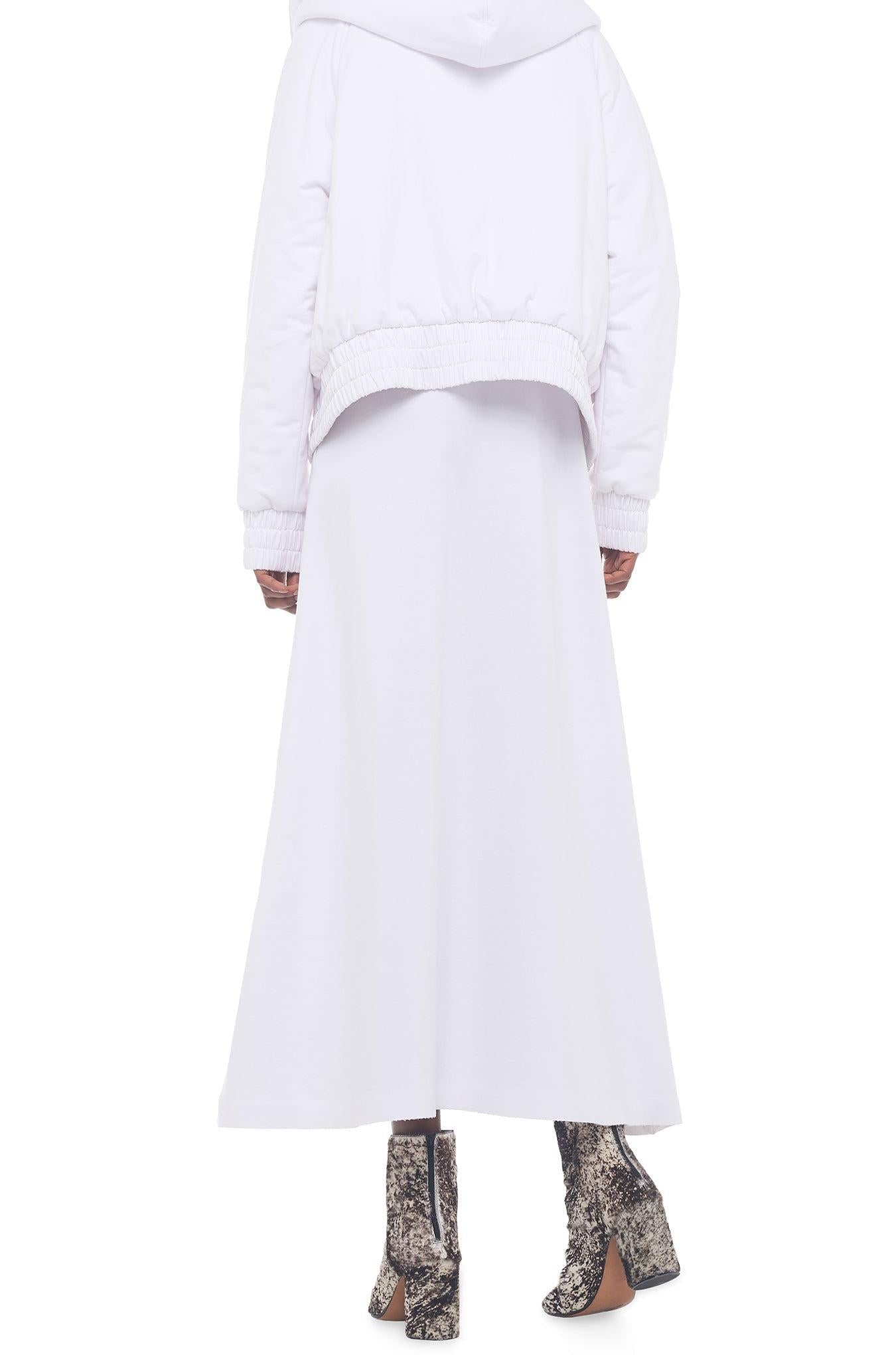 HOODED BOMBER JACKET