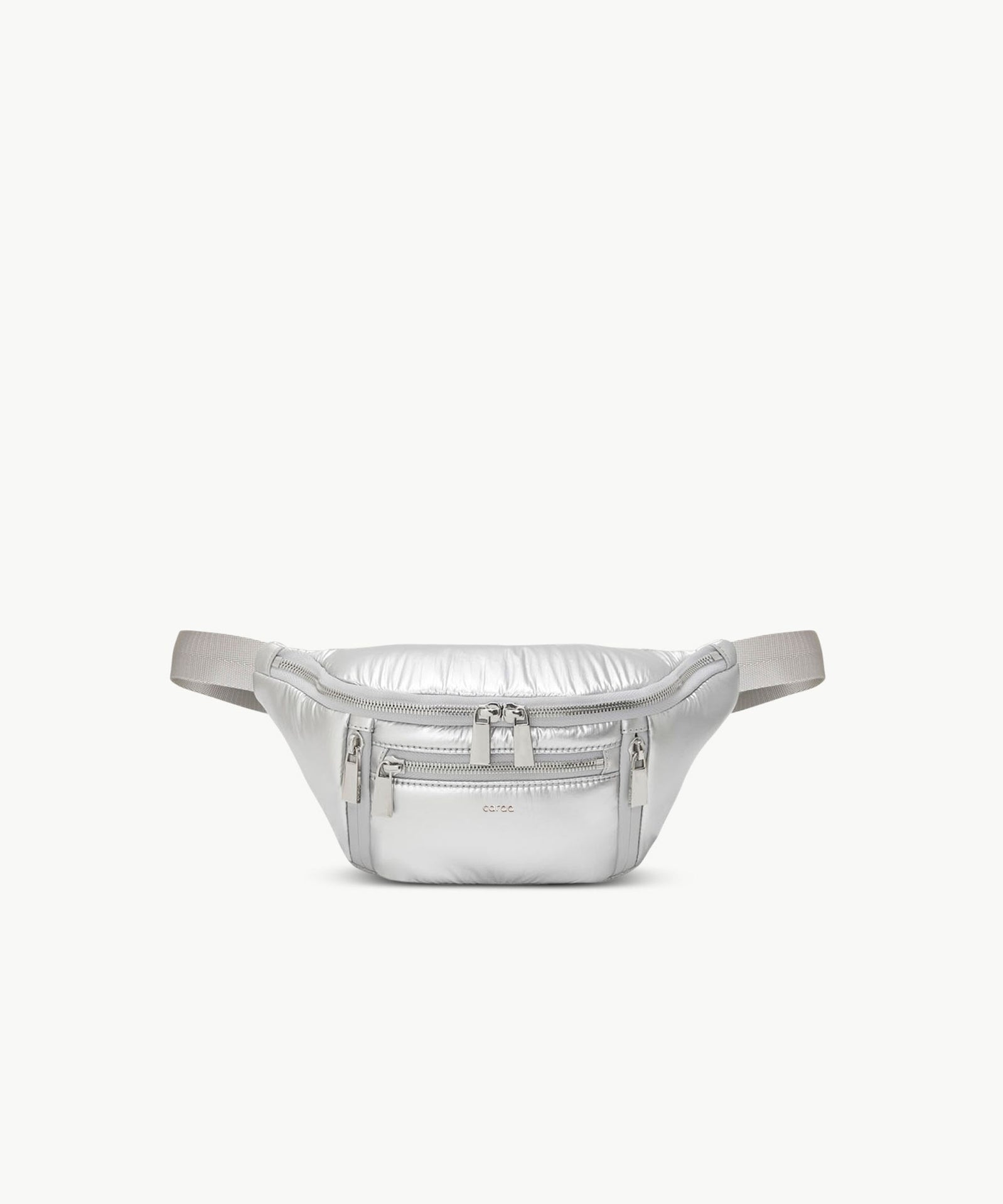 Sling Small Nylon In Silver Metallic