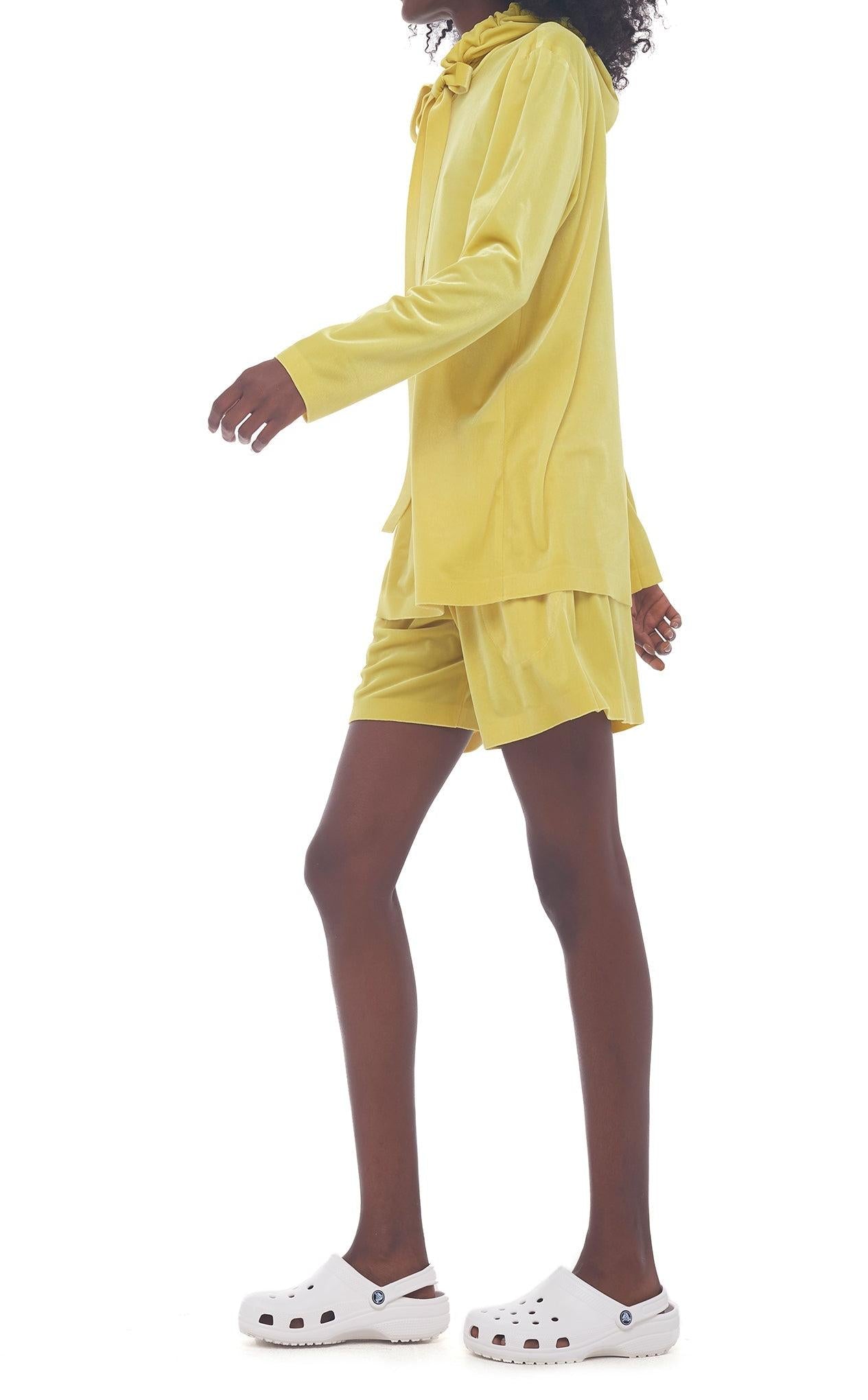 DRAWSTRING BF HOODED TOP