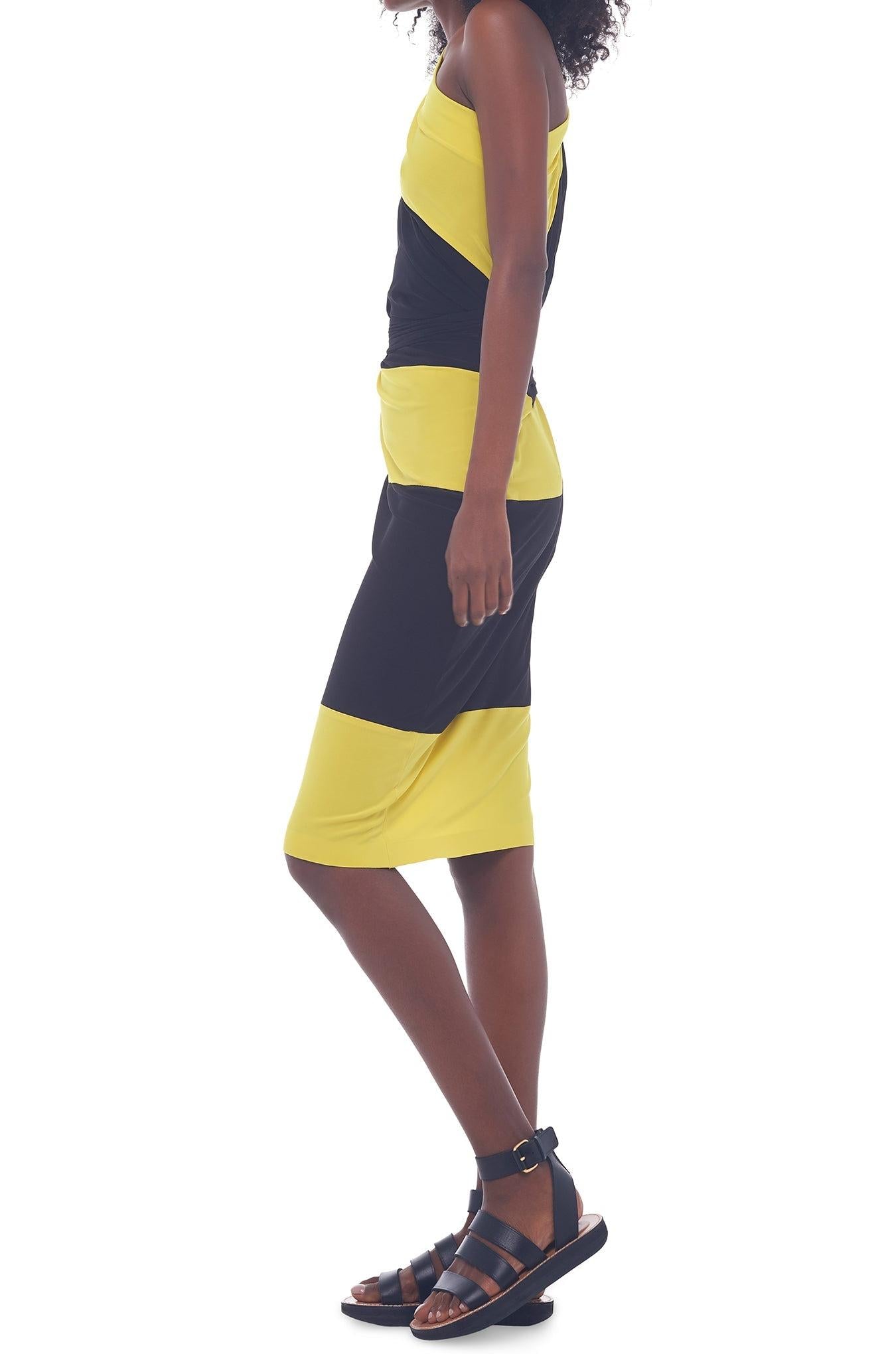 SPLICED ALL IN ONE DRESS