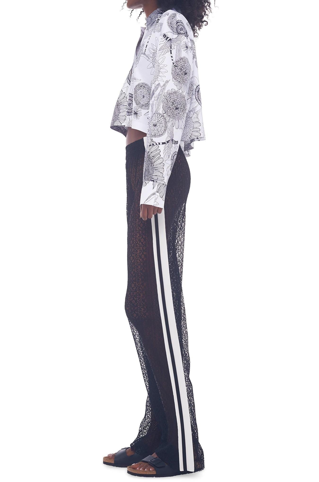 CROP OVERSIZED BF NK SHIRT