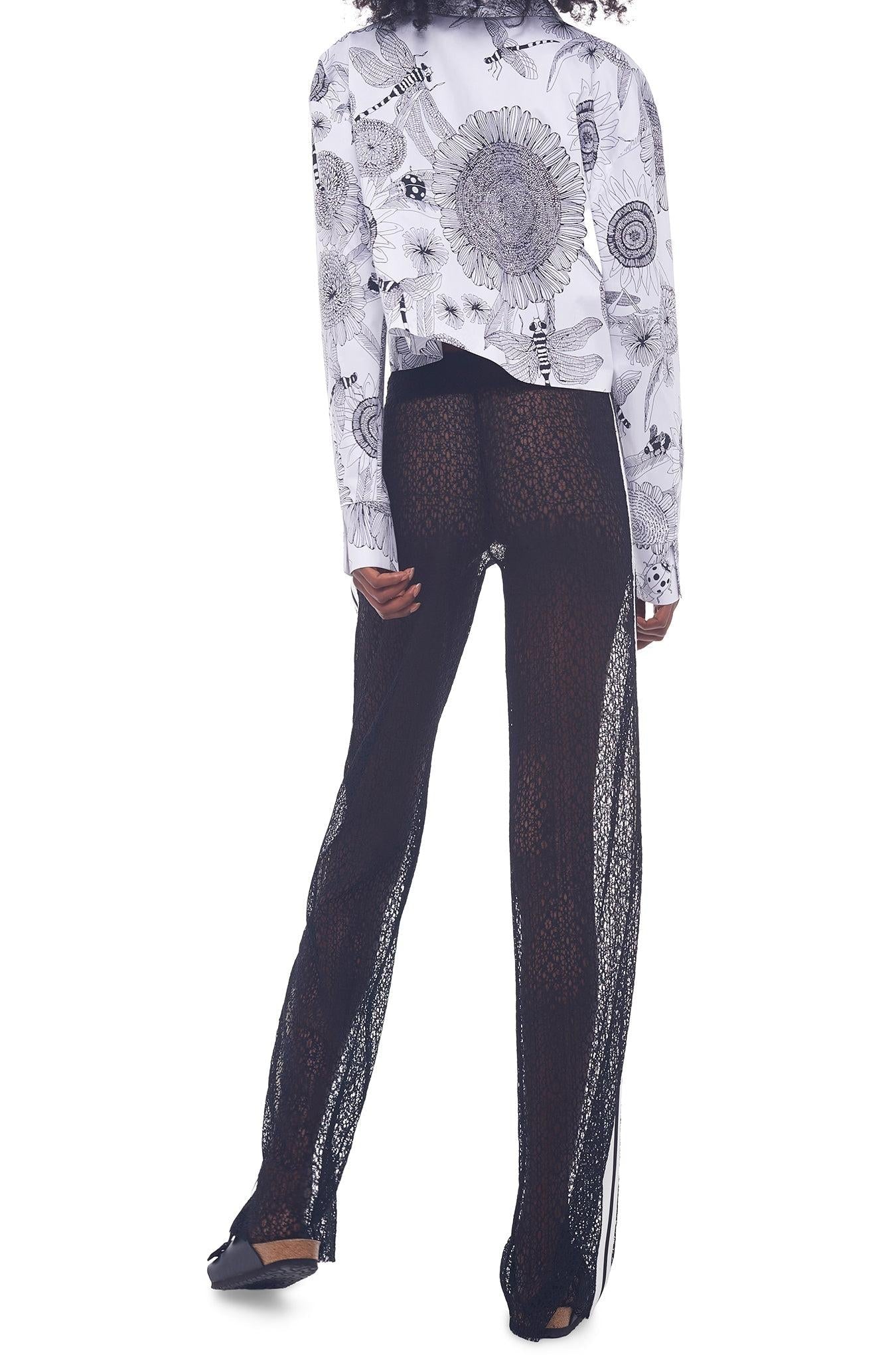 CROP OVERSIZED BF NK SHIRT