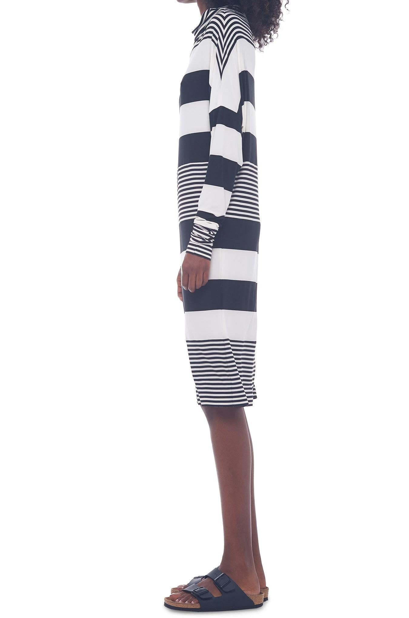 SPLICED ALL IN ONE DRESS