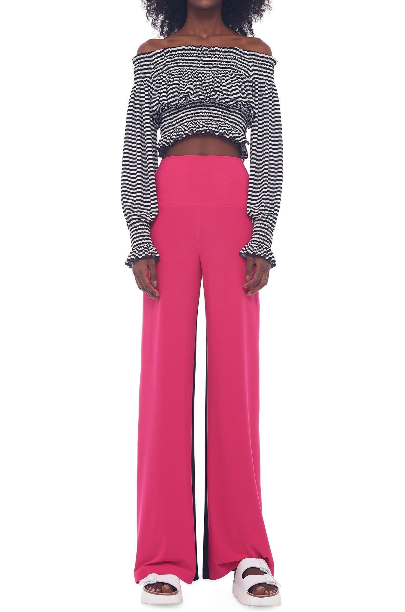 CROPPED PEASANT TOP