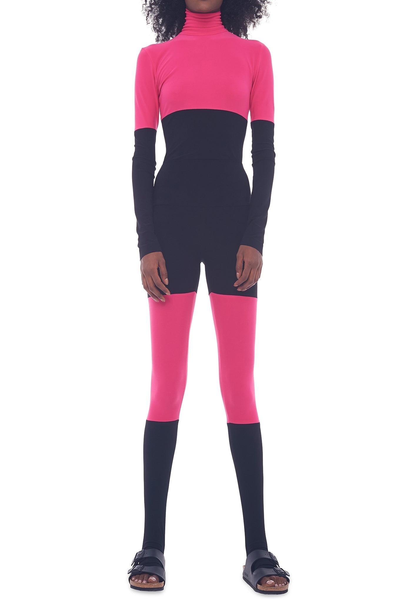SPLICED LEGGING WITH FOOTIE