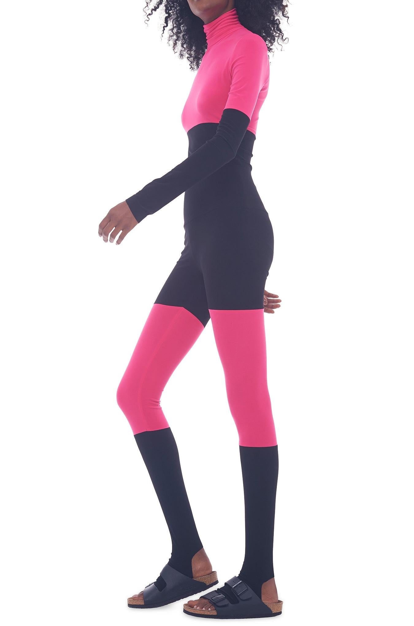 SPLICED LEGGING WITH FOOTIE