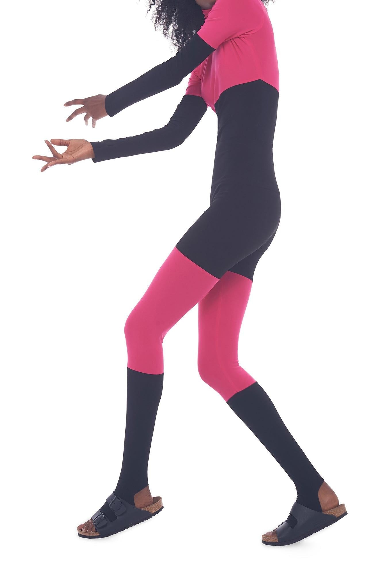 SPLICED LEGGING WITH FOOTIE