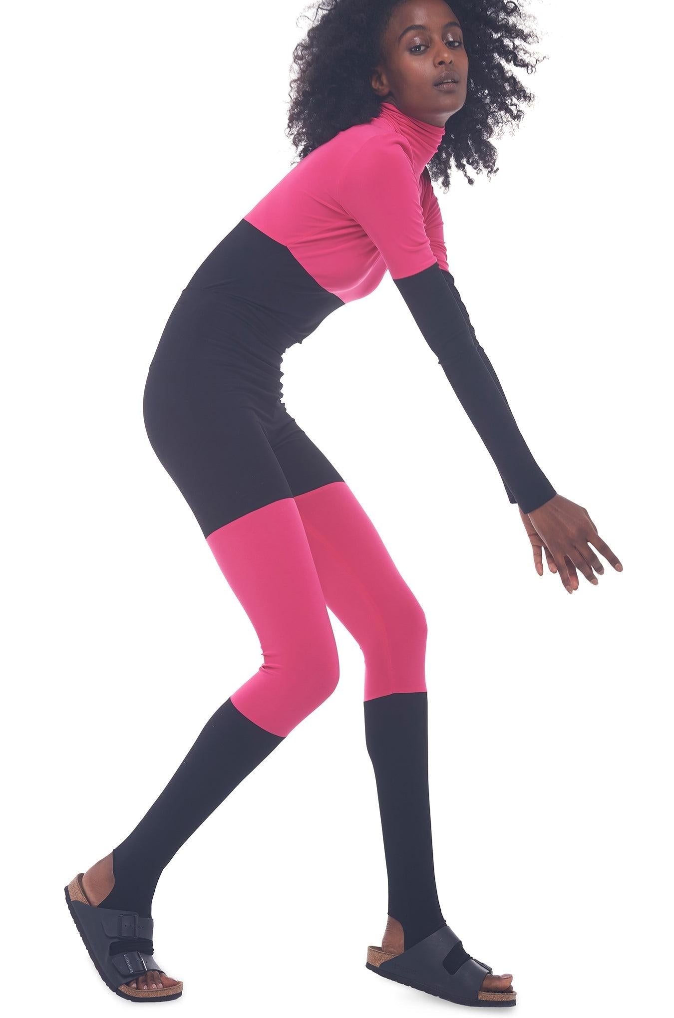 SPLICED LEGGING WITH FOOTIE