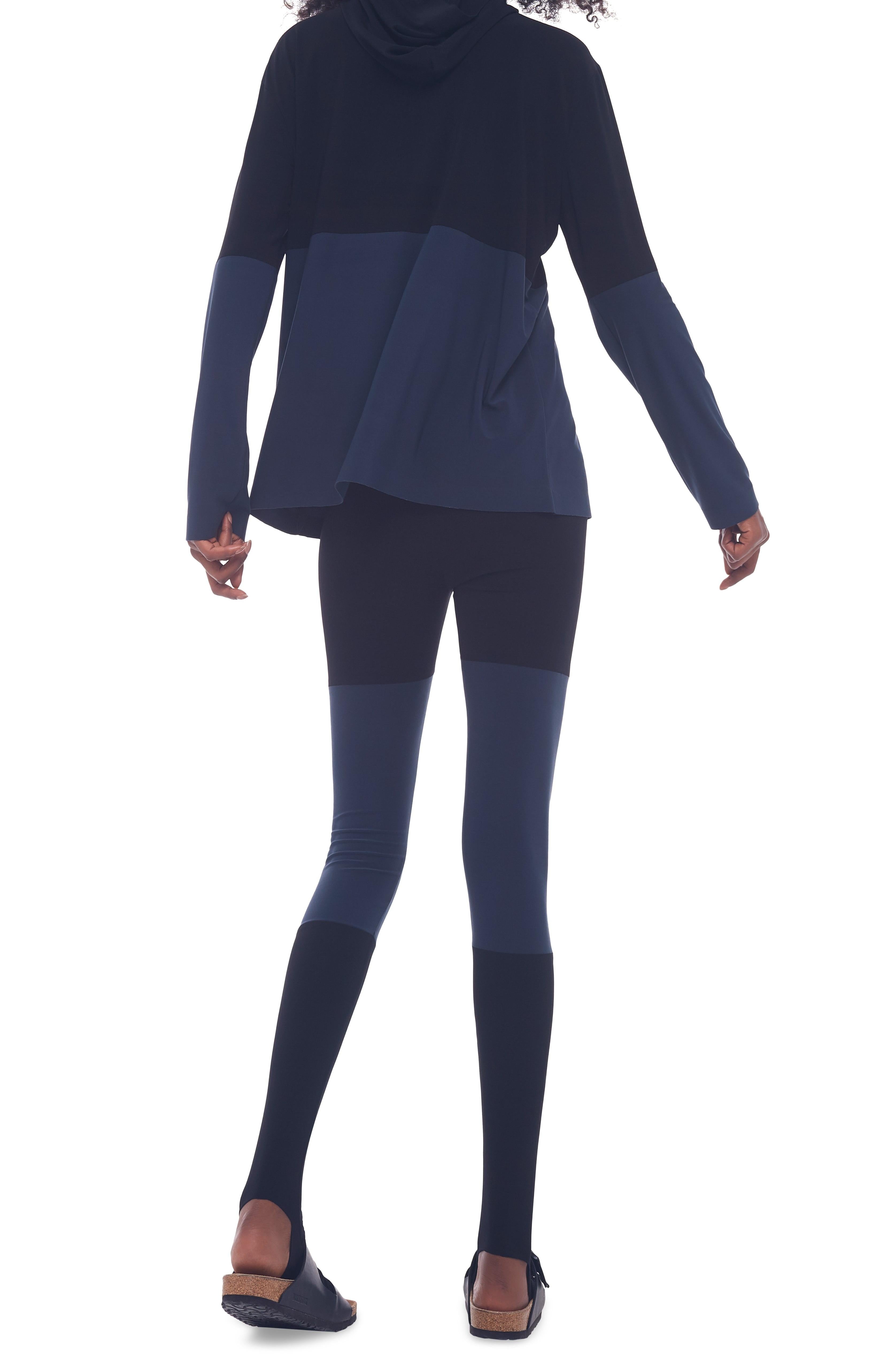 SPLICED SHORT BF HOODED TOP