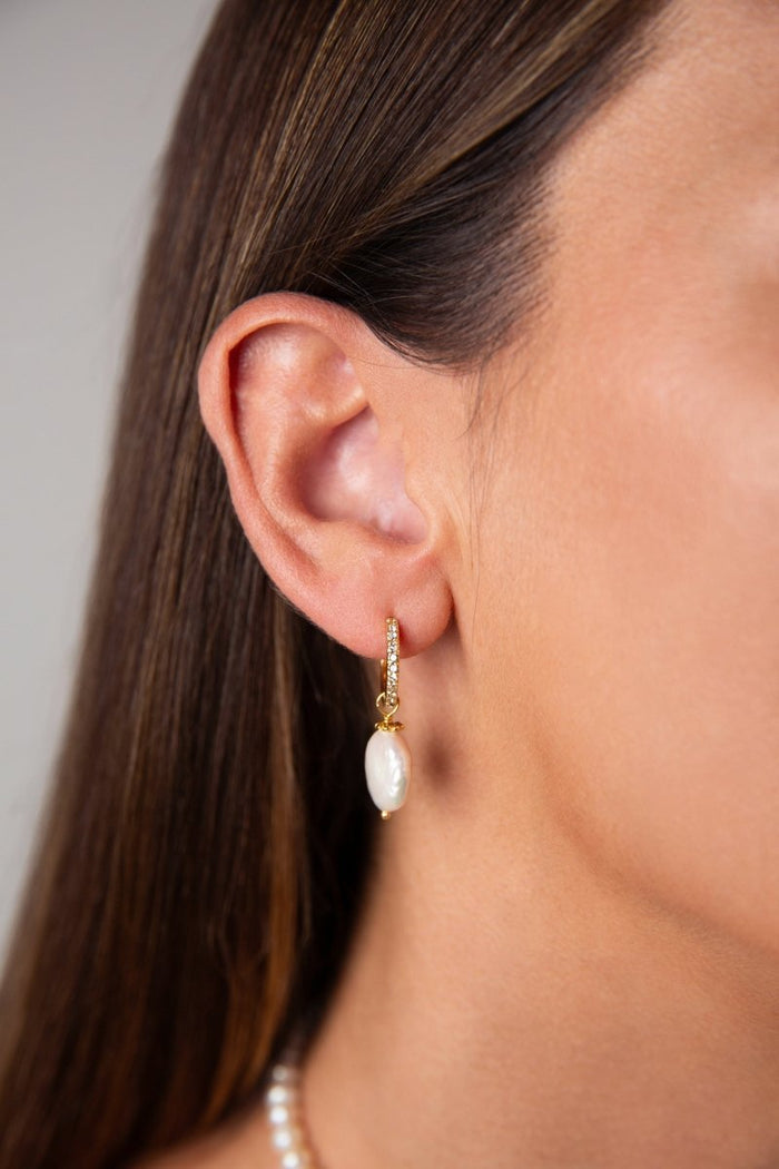 Sea Pearl Earrings  - will take 2-4 weeks to arrive