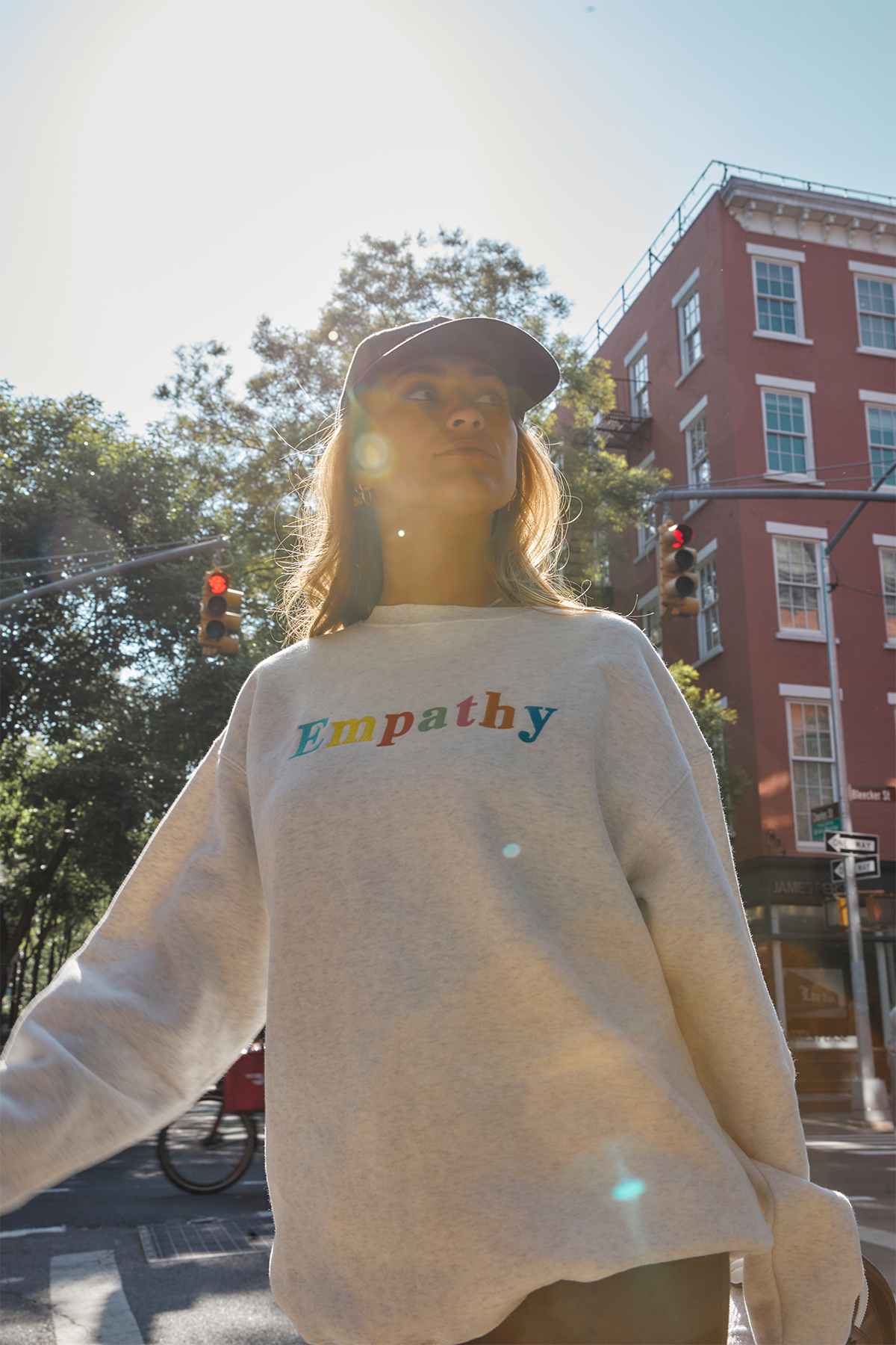 Empathy Always Grey Crewneck
