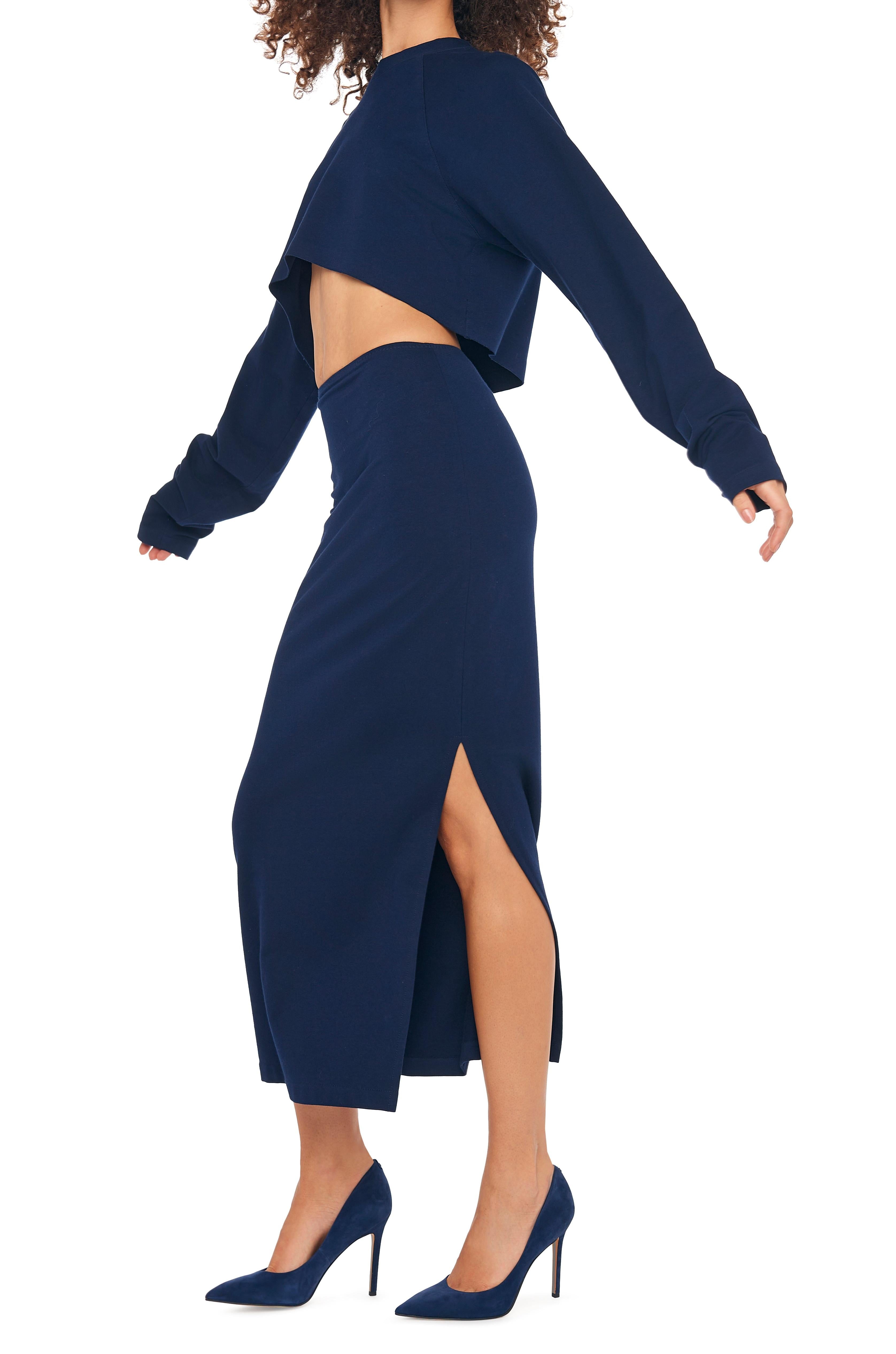 OS RAGLAN SLEEVE CROPPED TOP