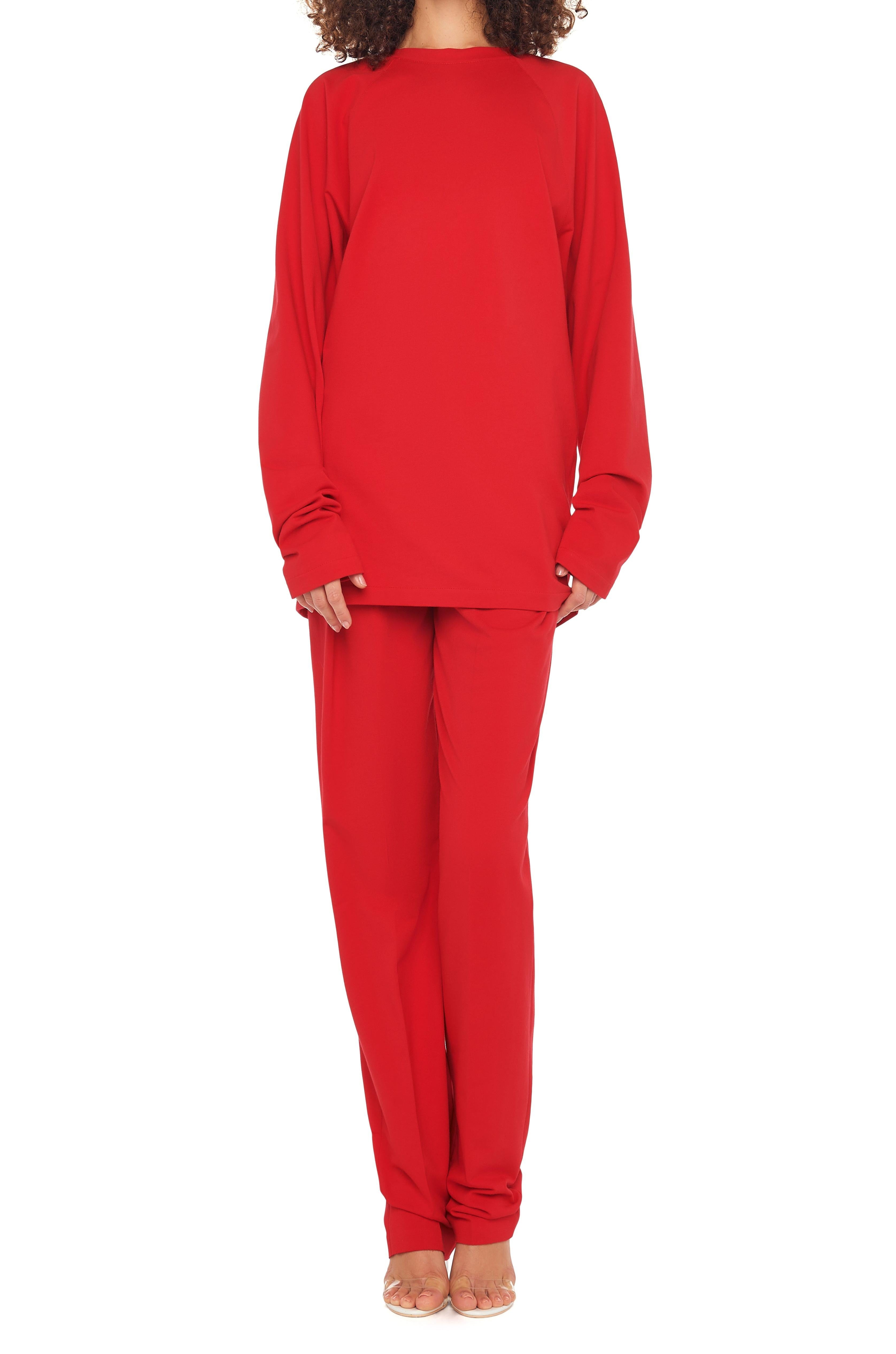 LOW RISE PLEATED TROUSER