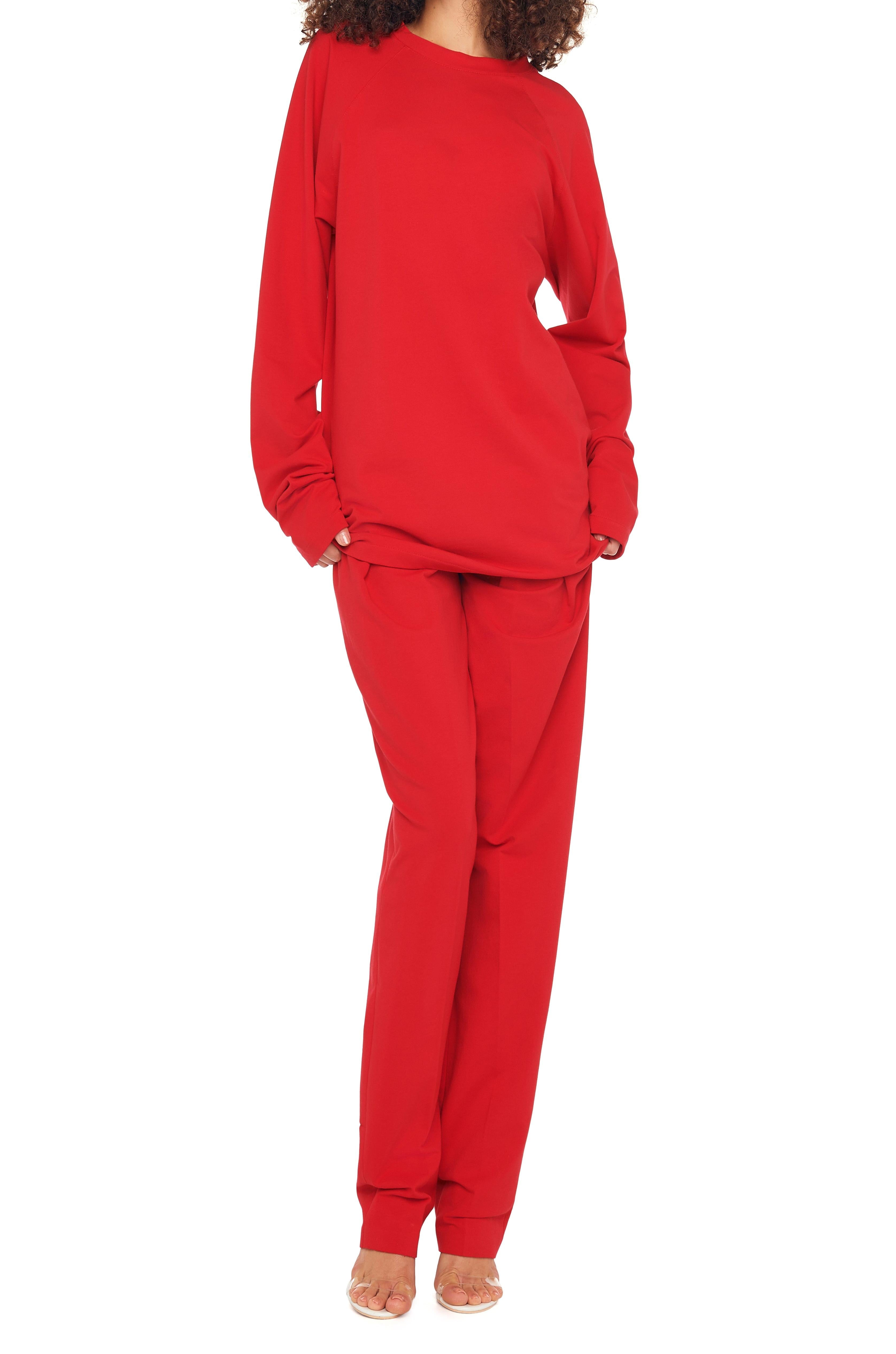 LOW RISE PLEATED TROUSER
