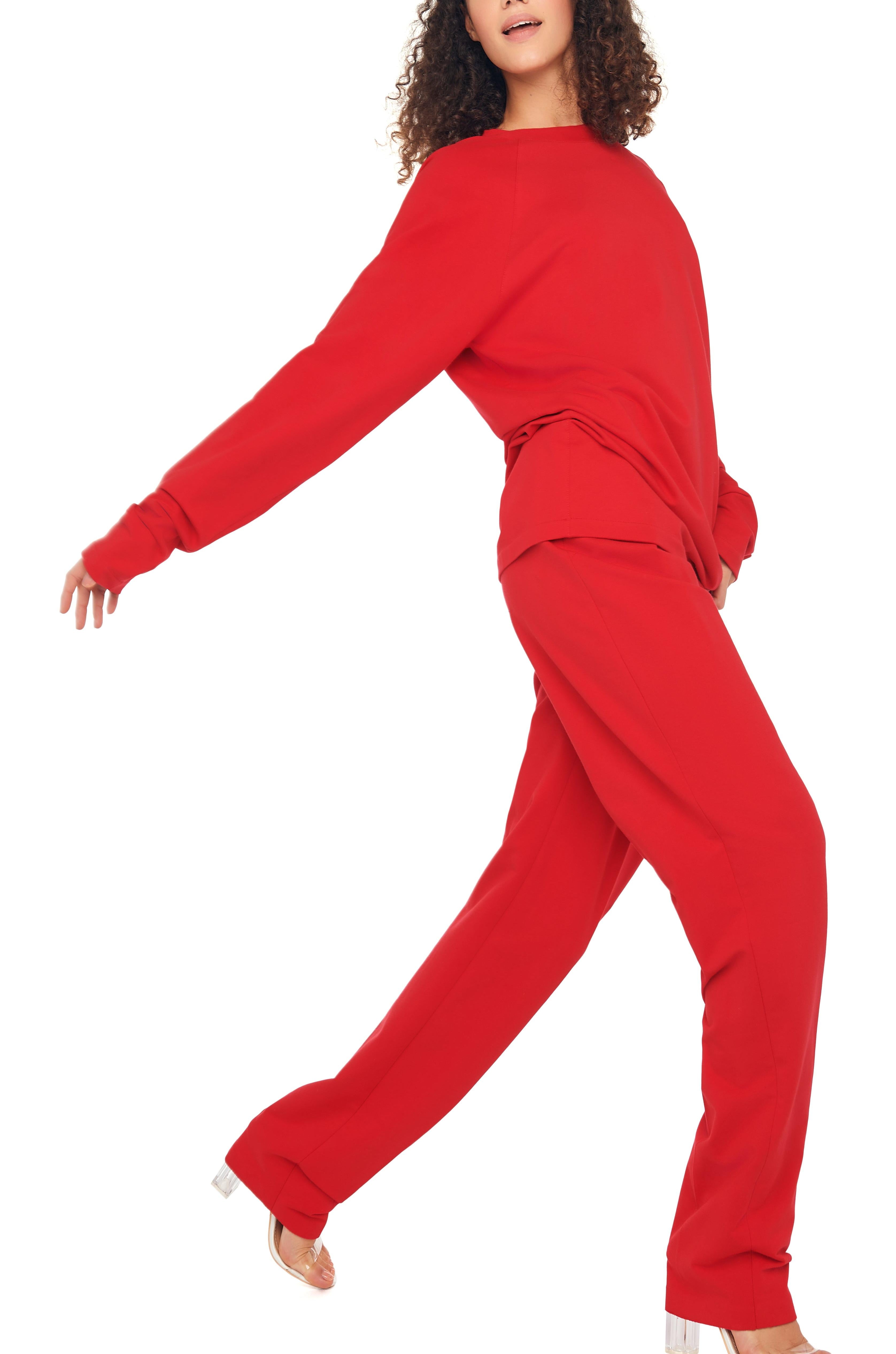 LOW RISE PLEATED TROUSER