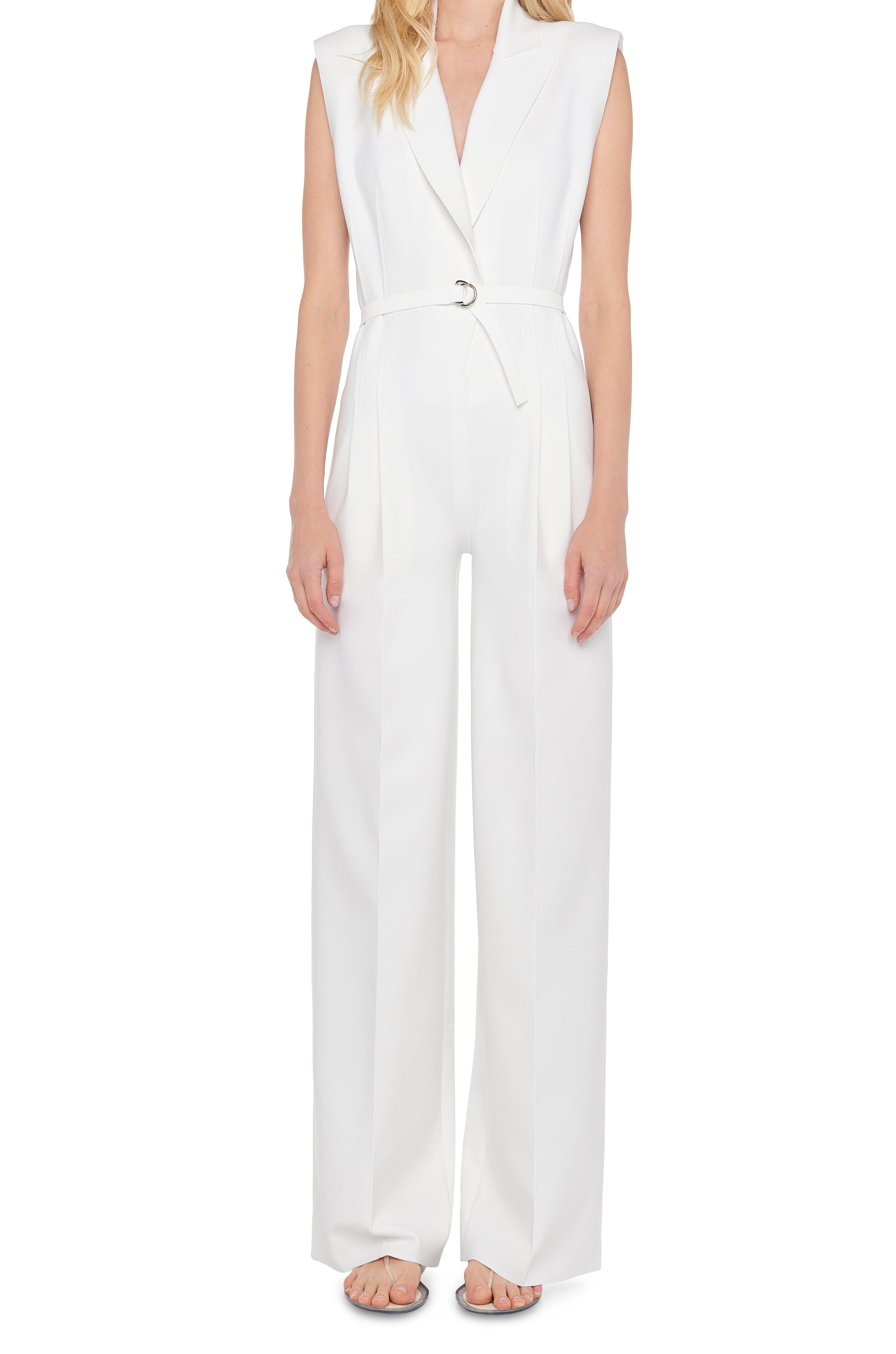 SLEEVELESS SB STRAIGHT LEG JUMPSUIT