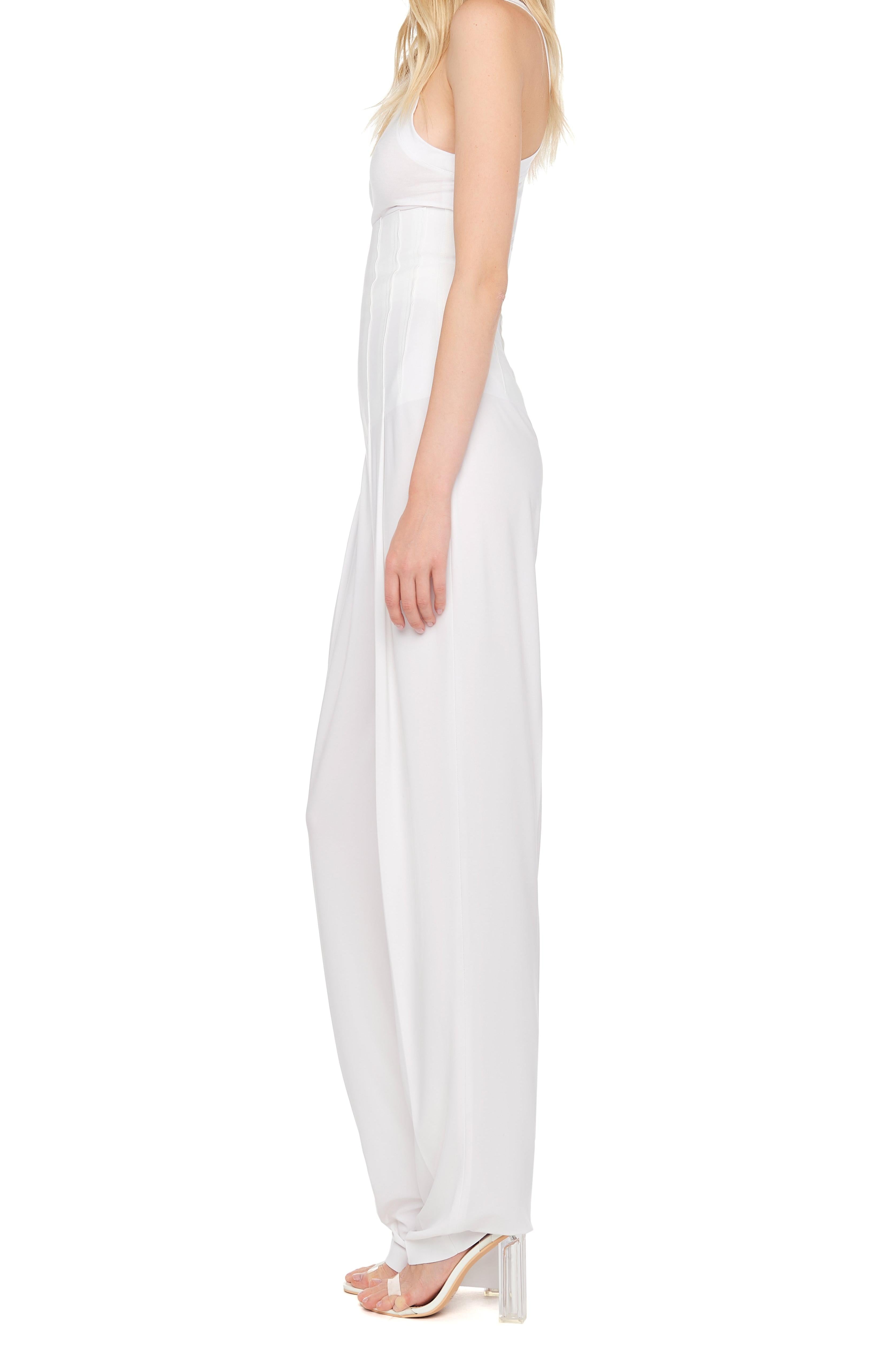 HIGH WAIST TAILORED PLEAT PANT
