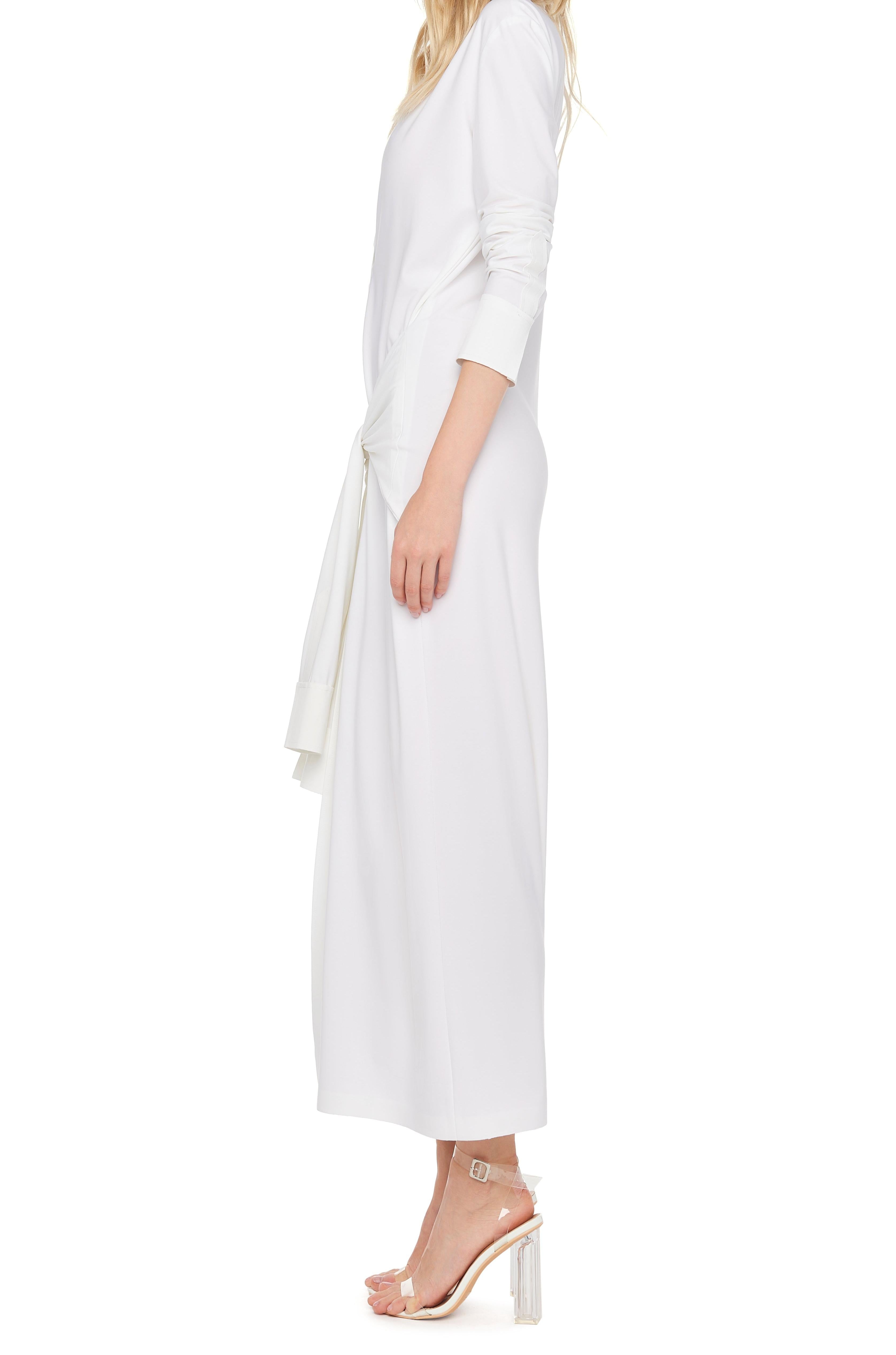 FOUR SLEEVE NK SHIRT LONG DRESS