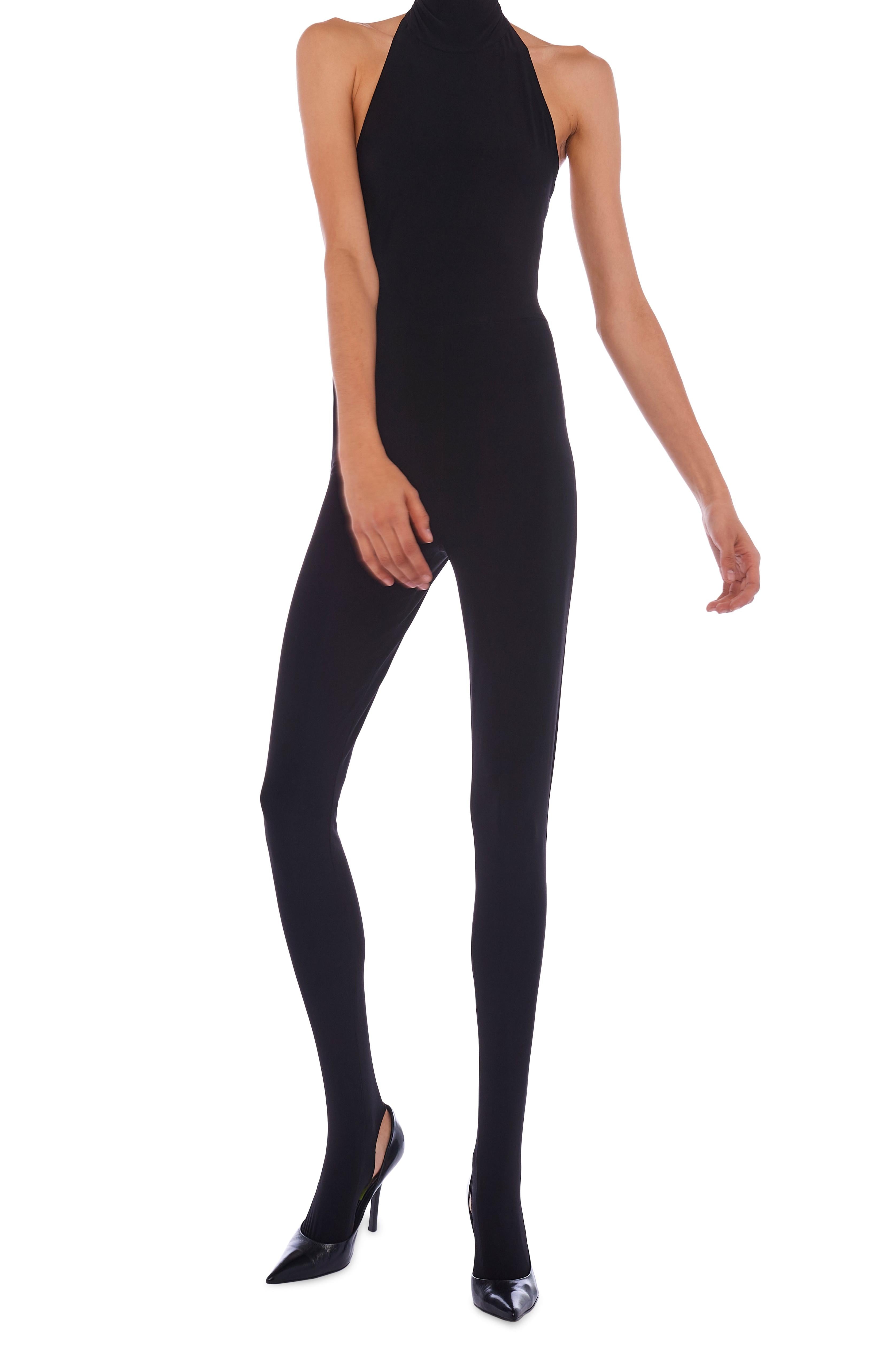 HALTER TURTLE CATSUIT W/ FOOTIE