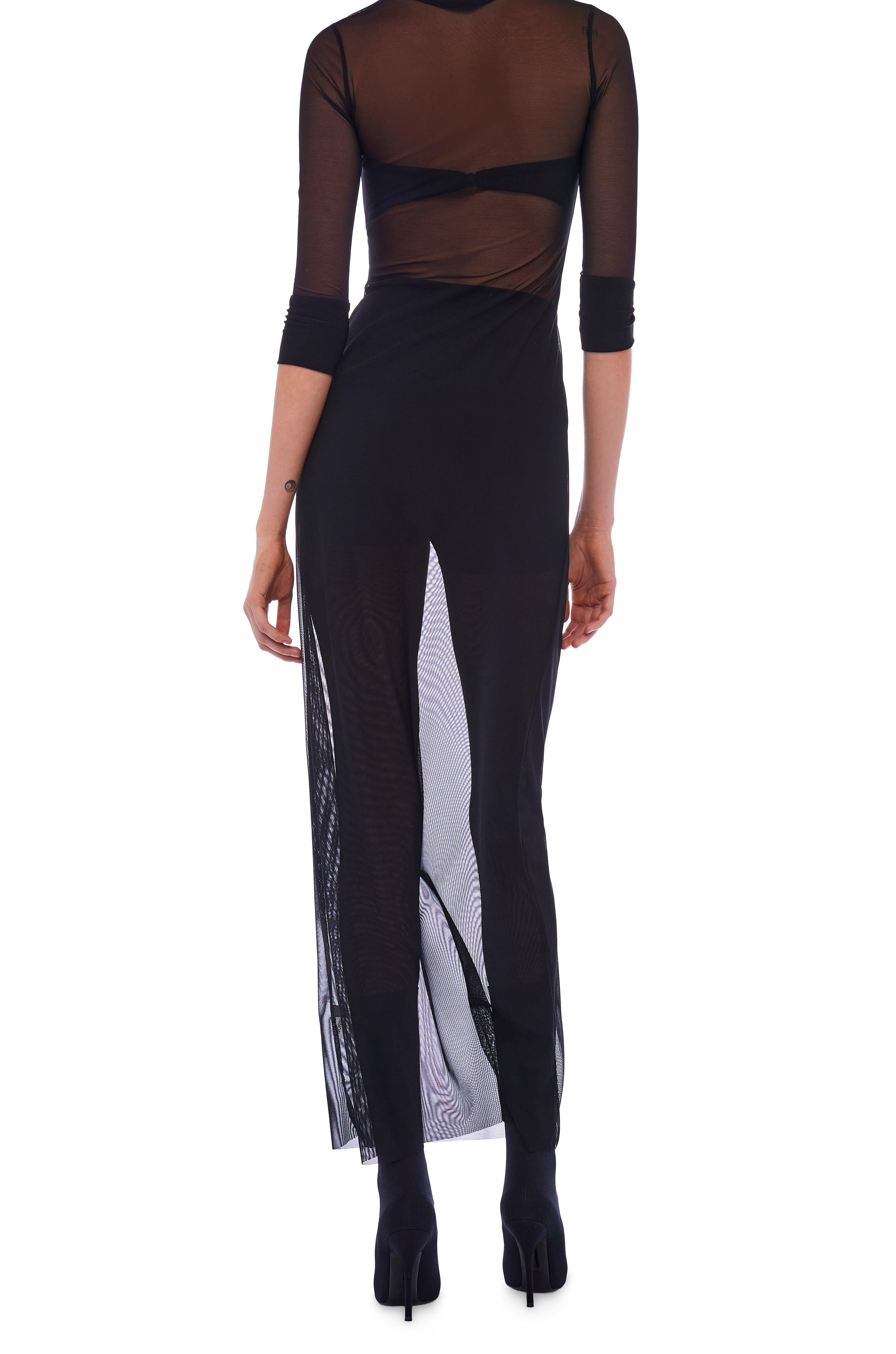 CREWNECK 3/4 SLEEVE DRESS