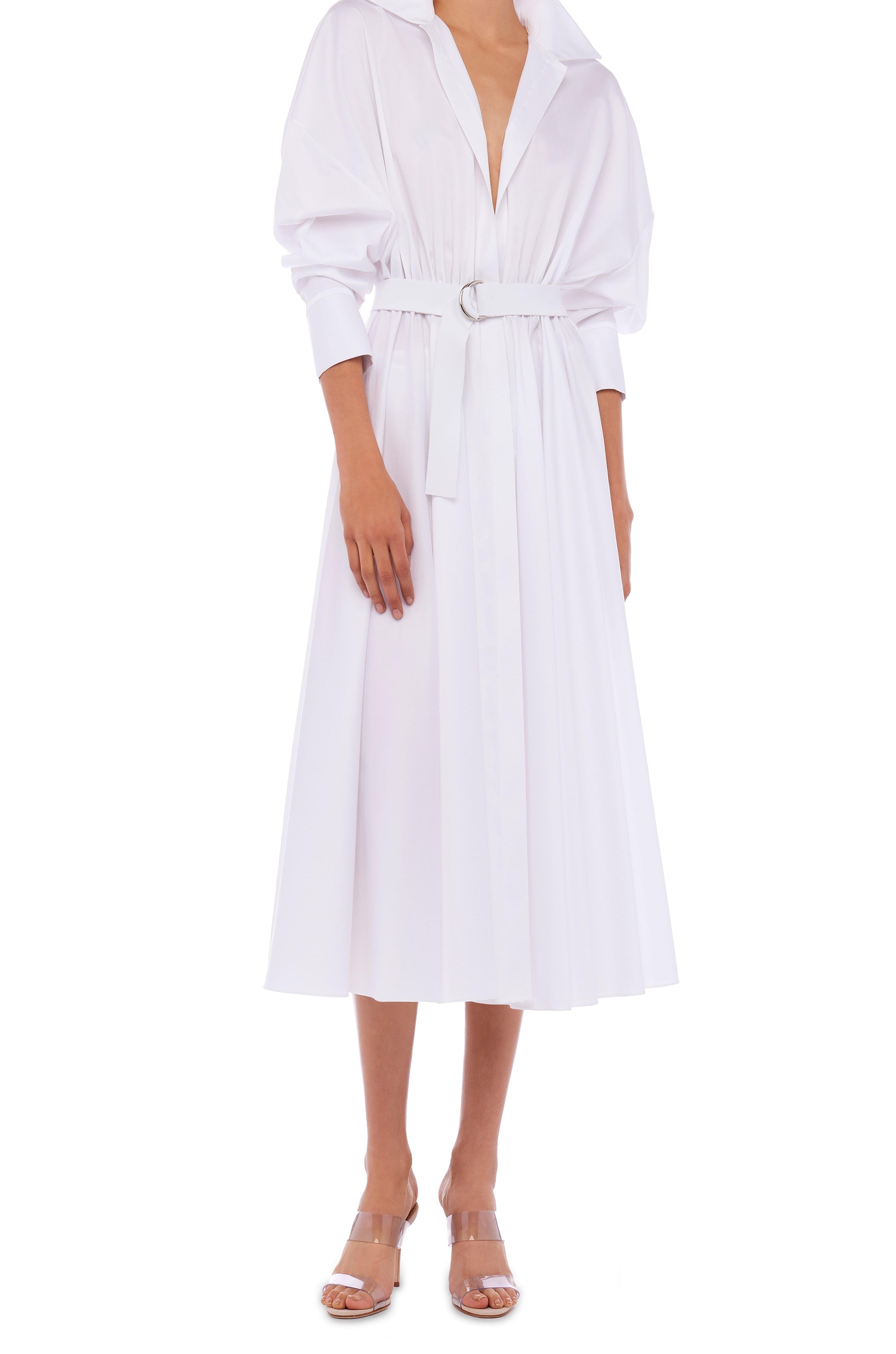 SUPER OS BF NK SHIRT DRESS