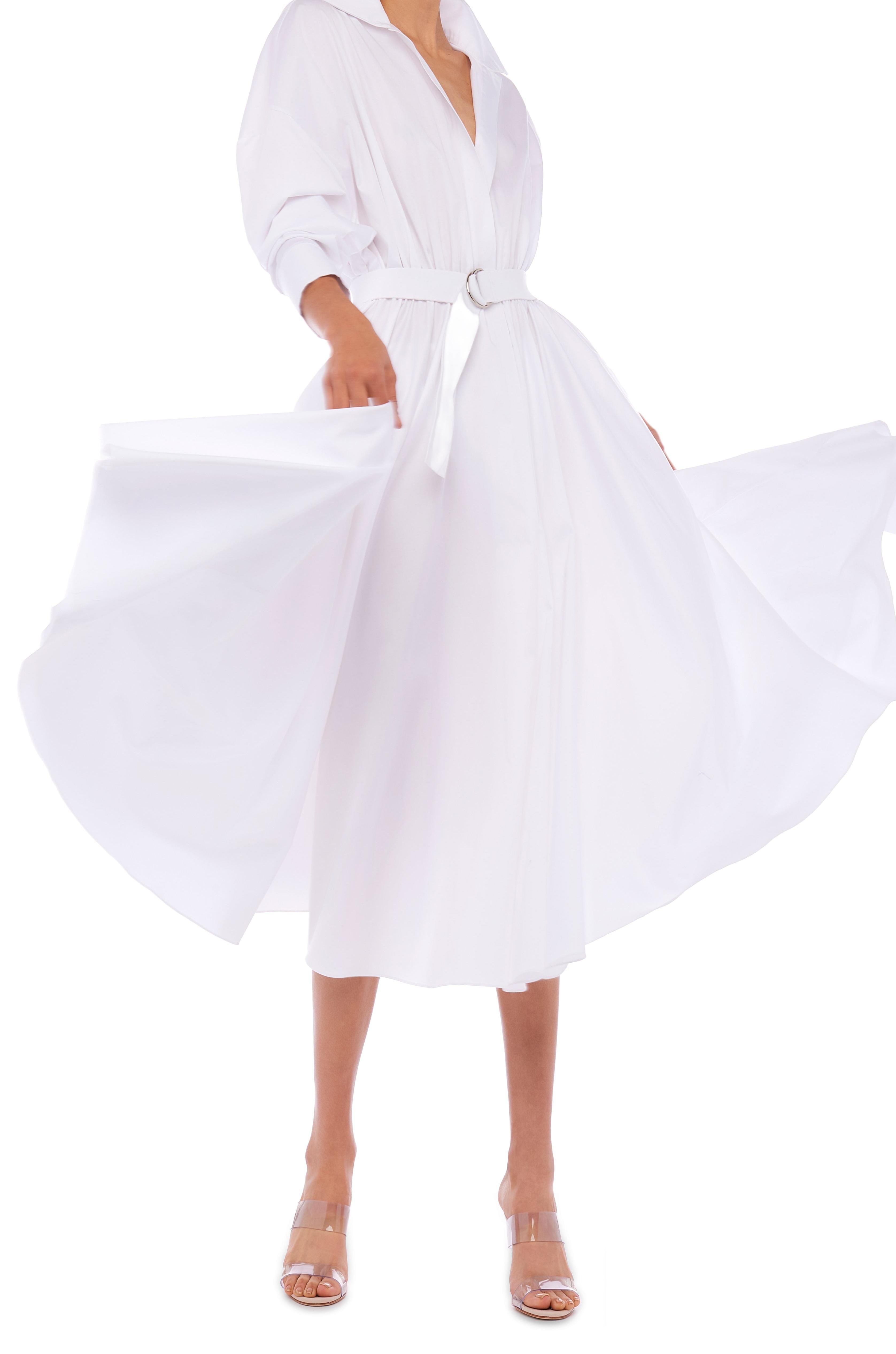 SUPER OS BF NK SHIRT DRESS