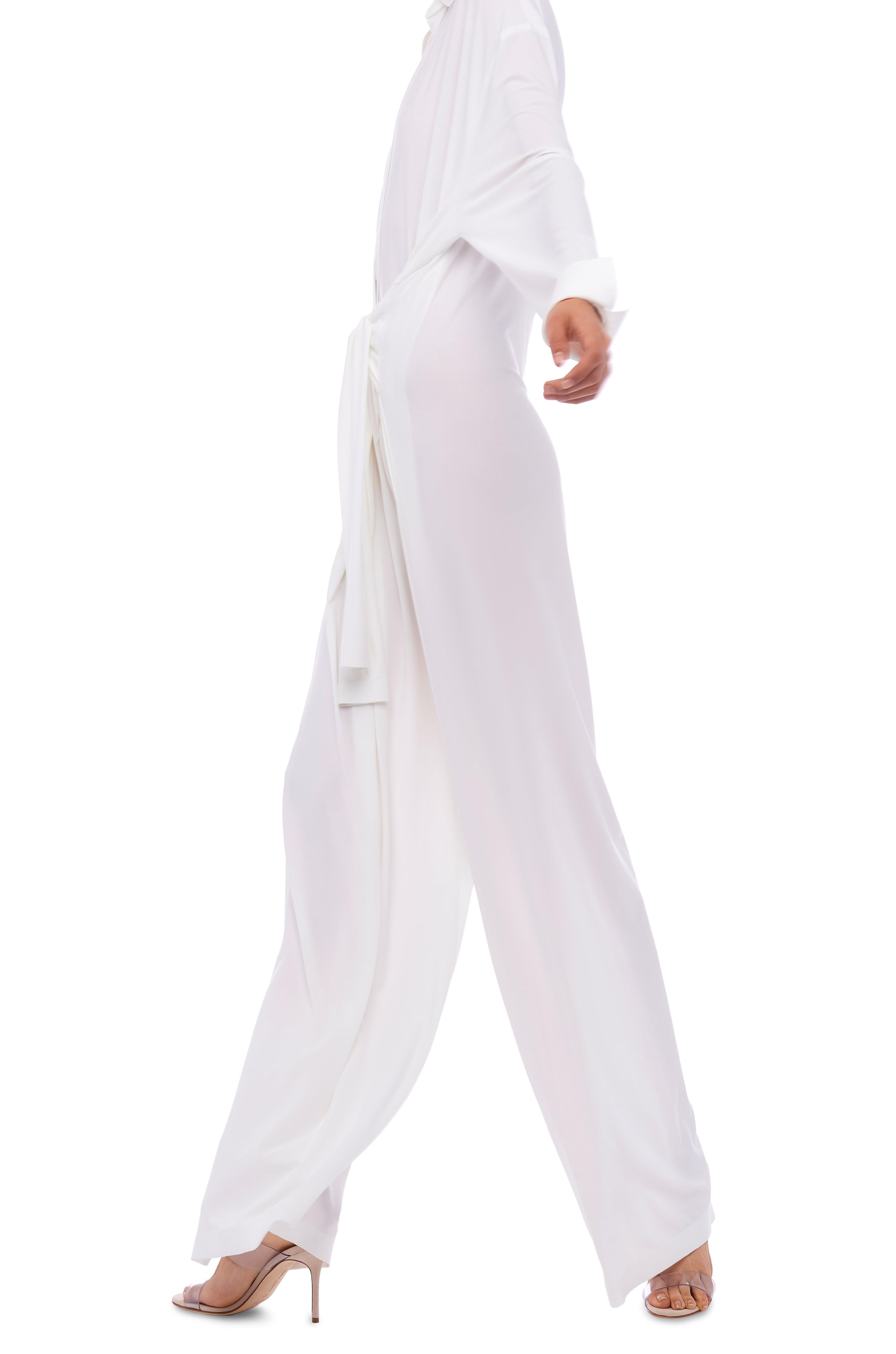 OS TY FRONT NK SHIRT JUMPSUIT