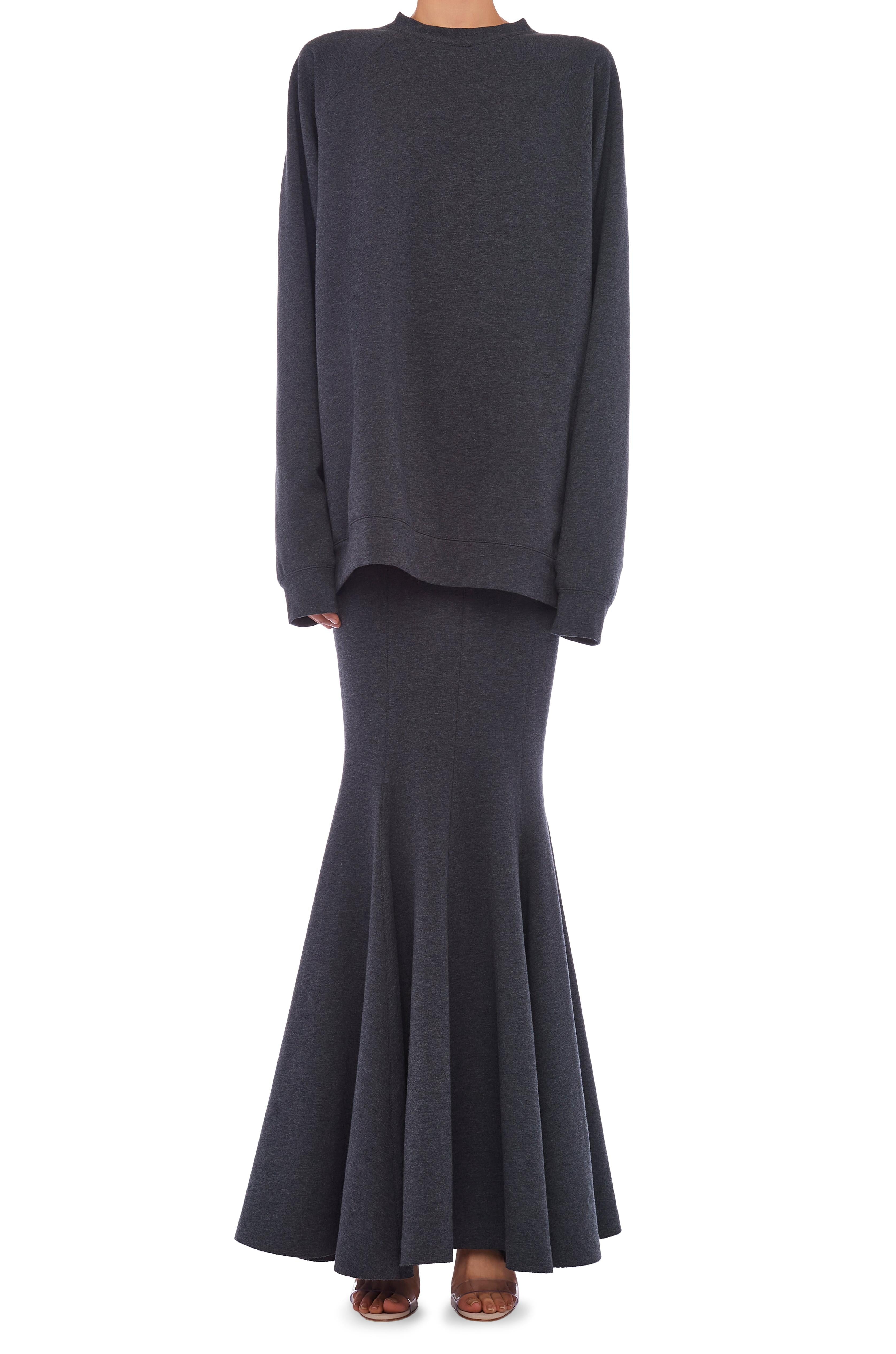 OS RAGLAN SLEEVE MINI DRESS