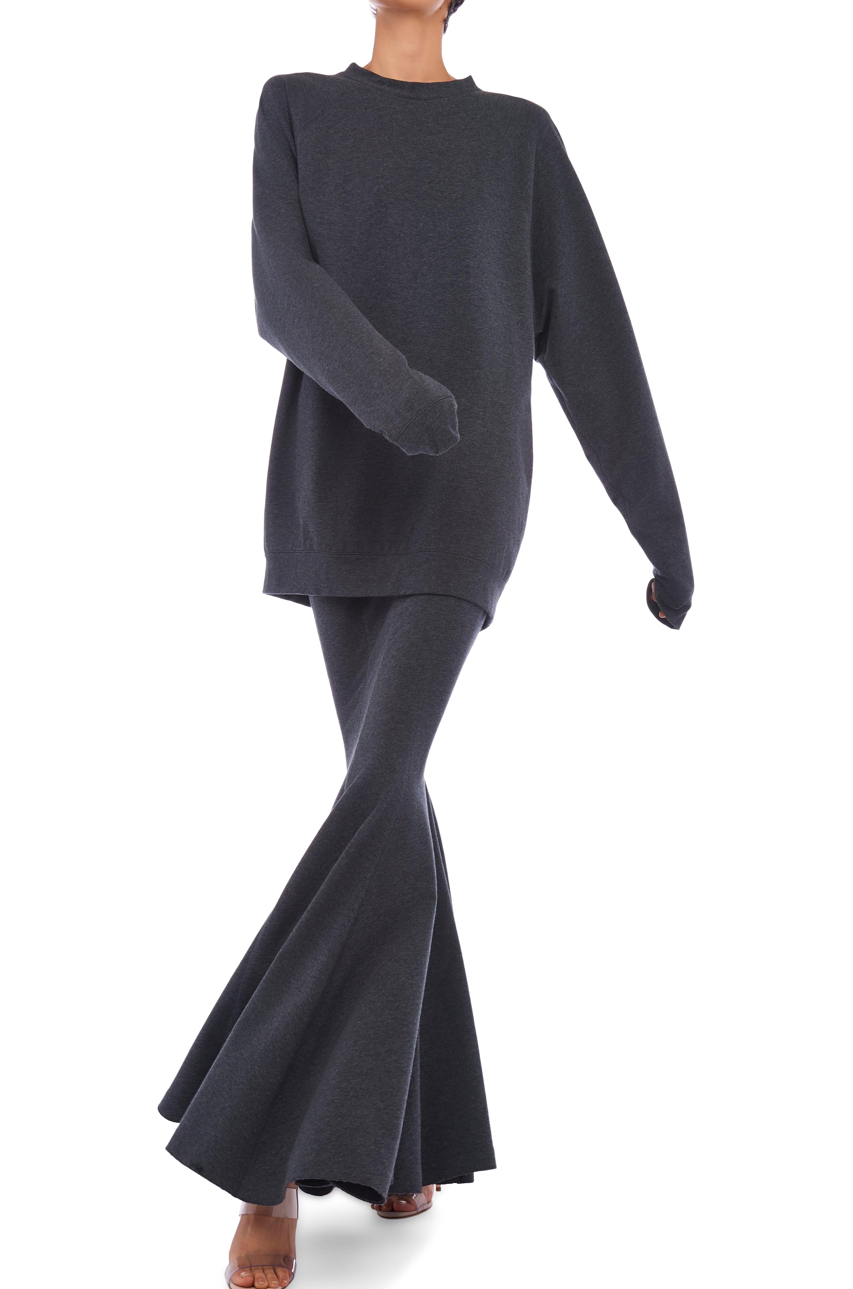 OS RAGLAN SLEEVE MINI DRESS