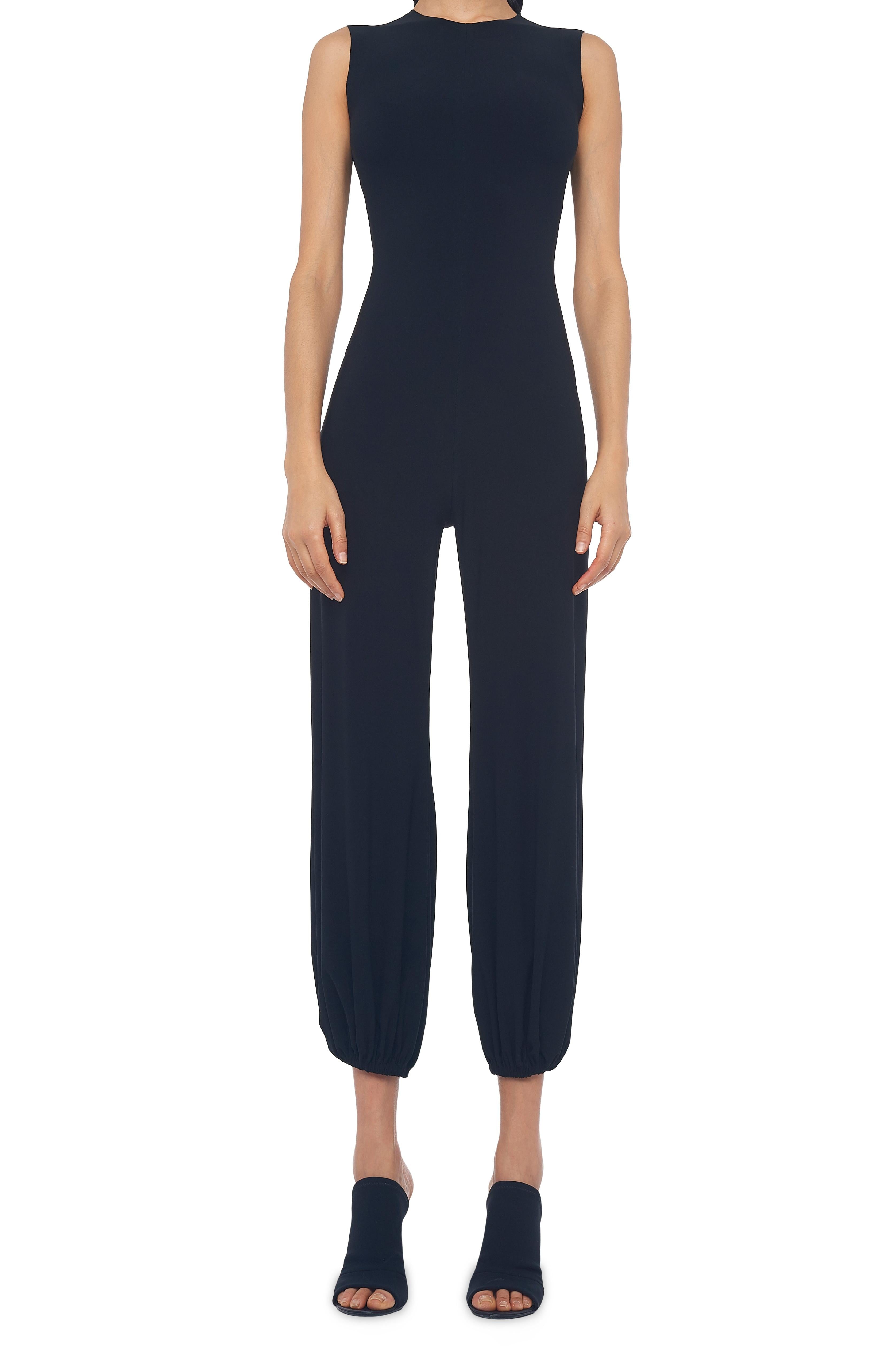 SLEEVELESS JOG JUMPSUIT